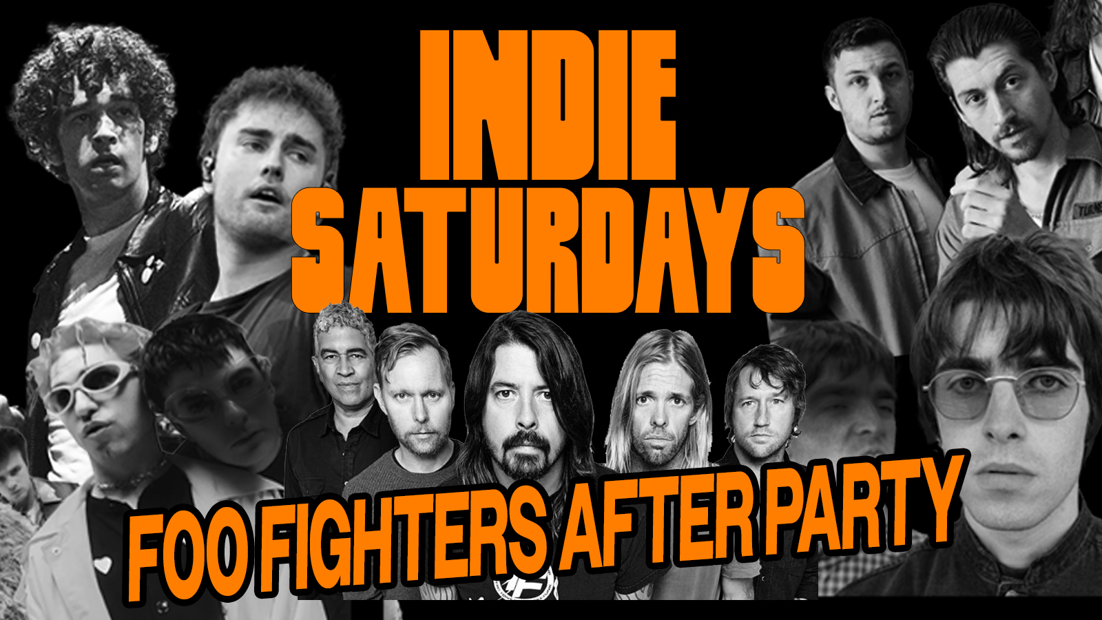Shit Indie Disco presents INDIE SATURDAYS AT TUNNEL (beneath Heebies on Seel Street – £5 DOUBLE VODKA & MIXER – FOO FIGHTERS AFTERPARTY