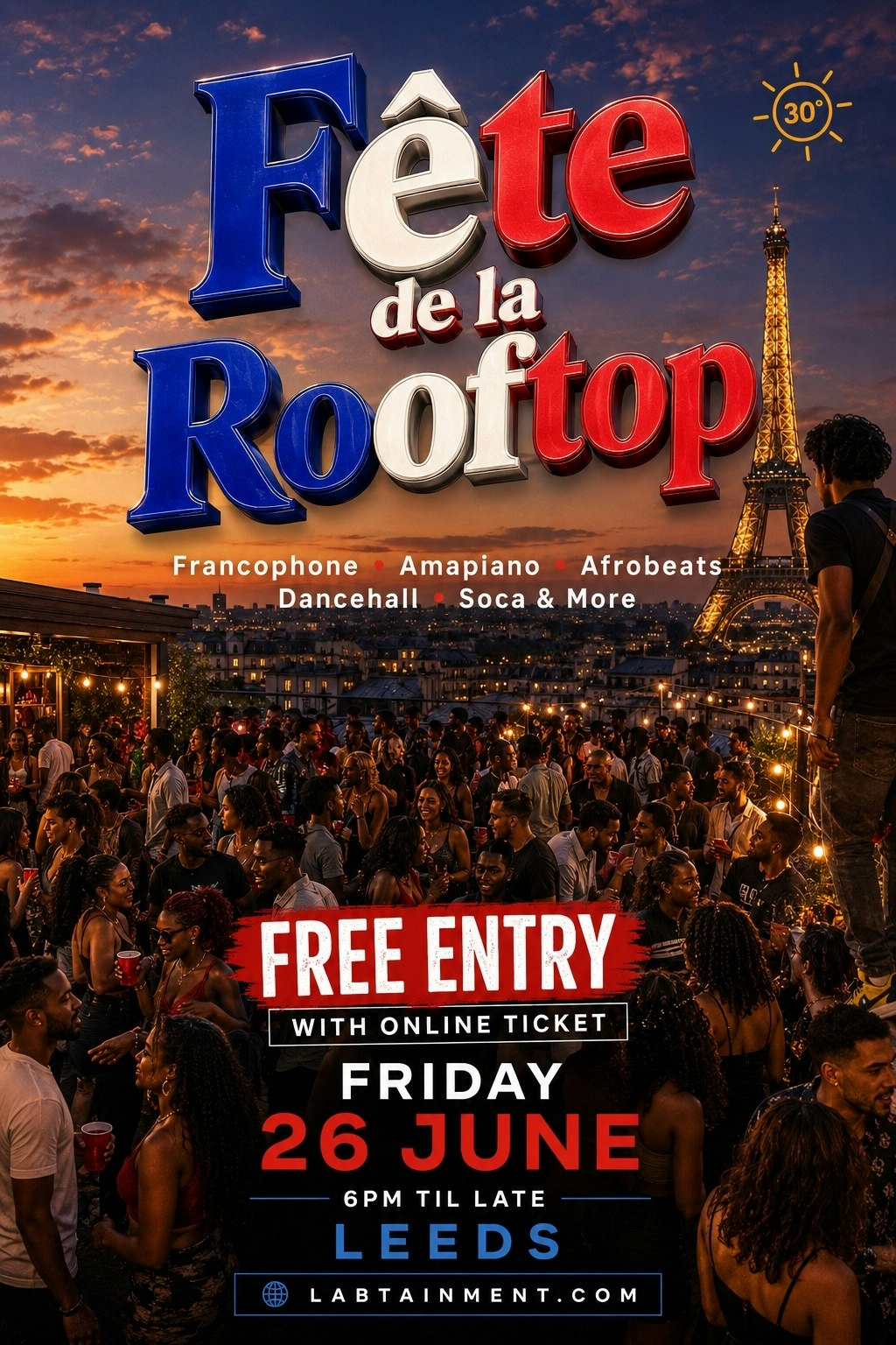 Fête de la Rooftop – France vs Norway Live