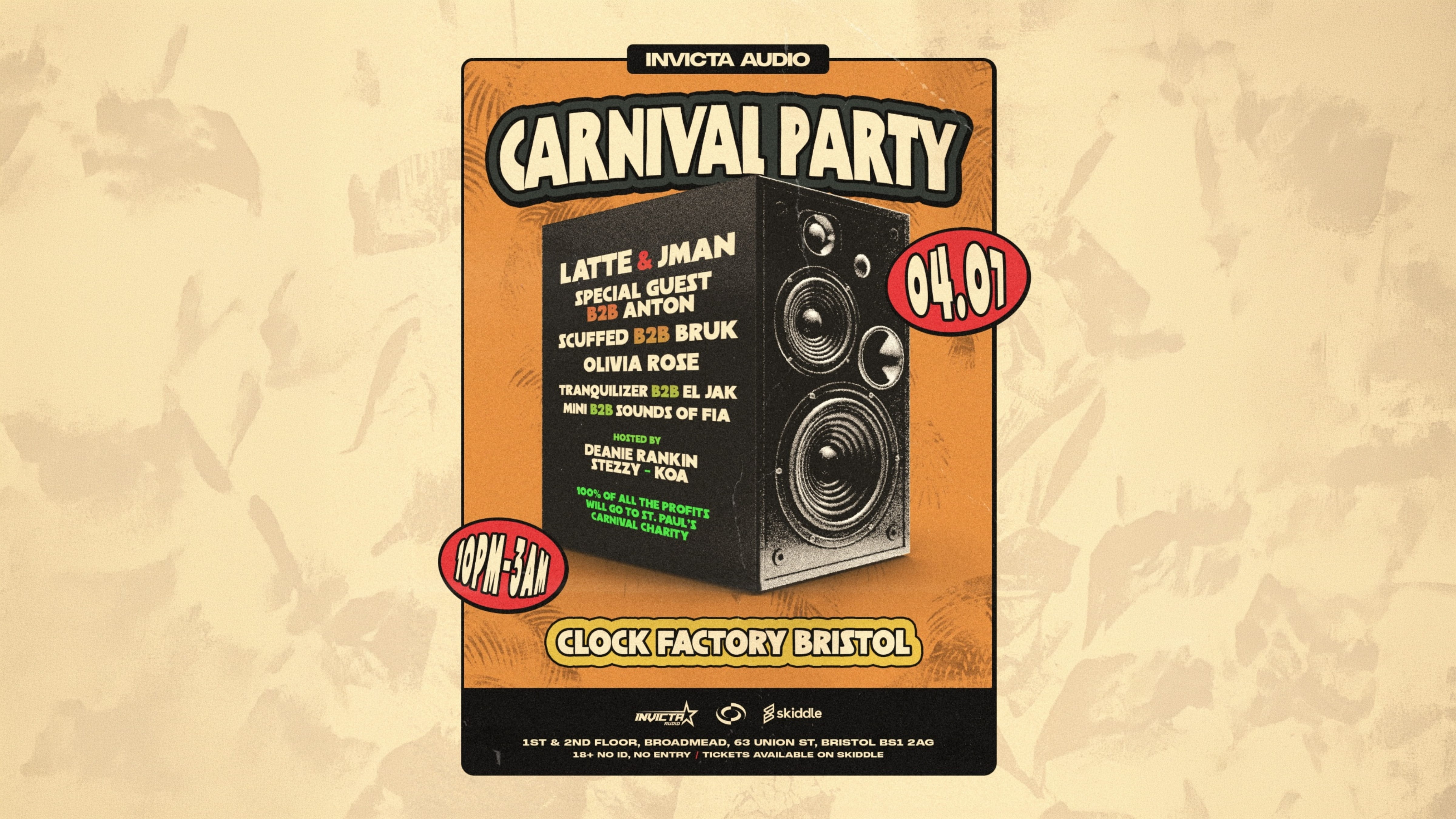 Invicta Audio Carnival Party [Charity Fundraiser]
