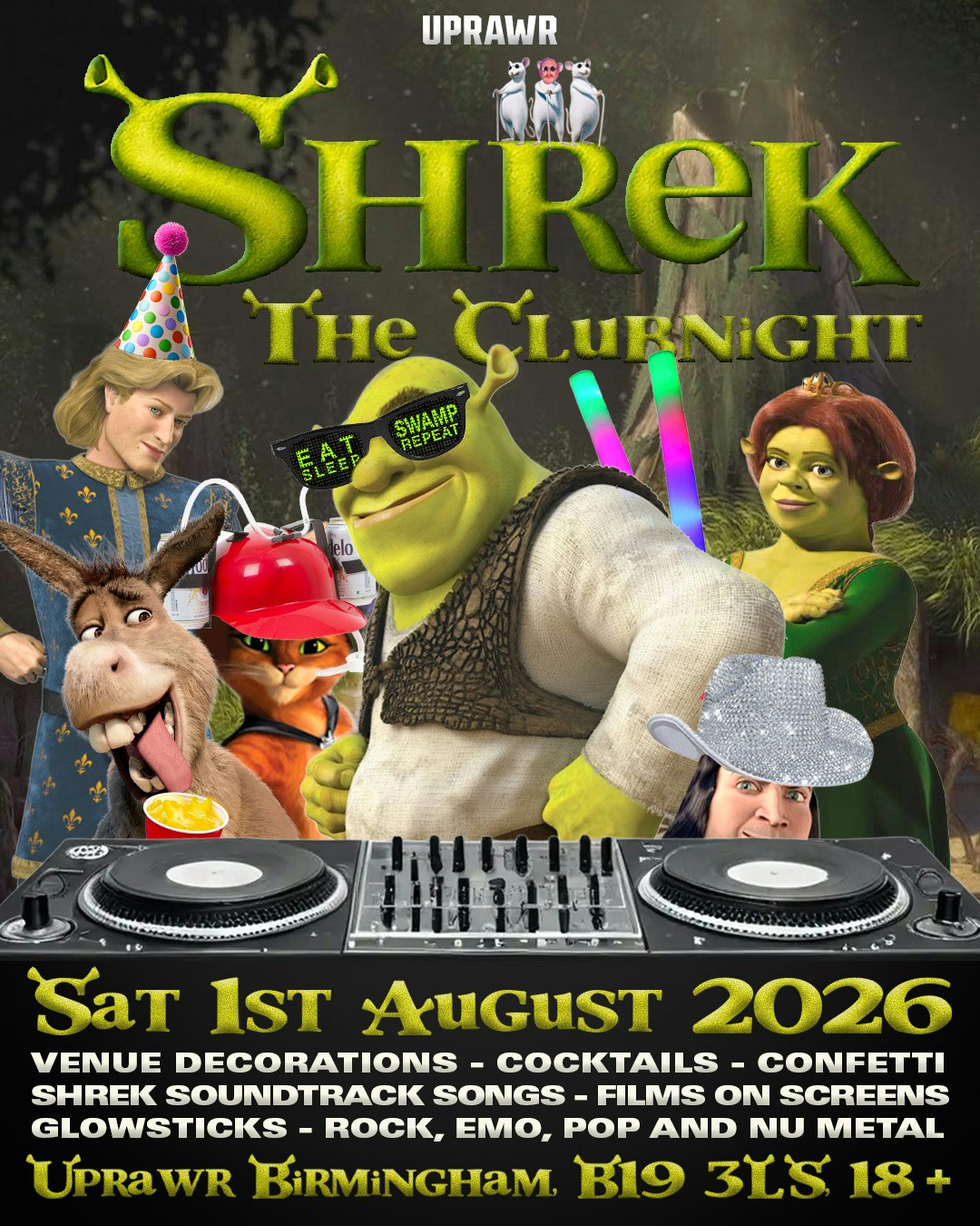 Shrek: The Clubnight 💚🏰