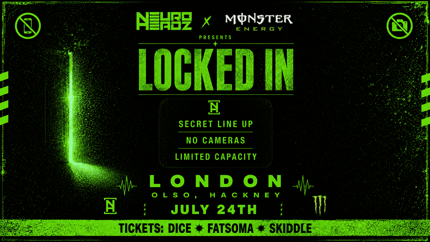 NEUROHEADZ x MONSTER ENERGY: LOCKED IN
