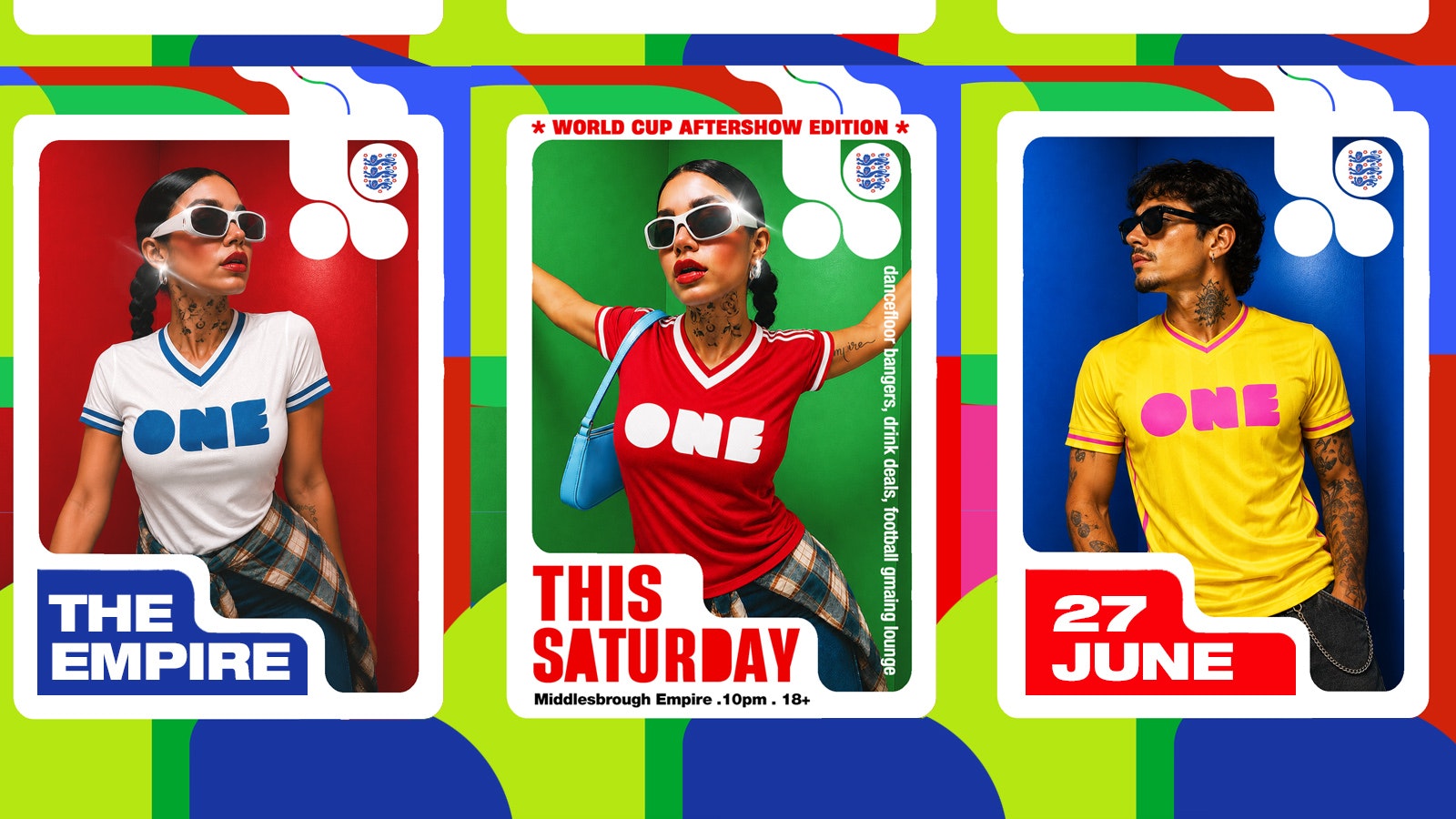 ONE EMPIRE – England World Cup After Party