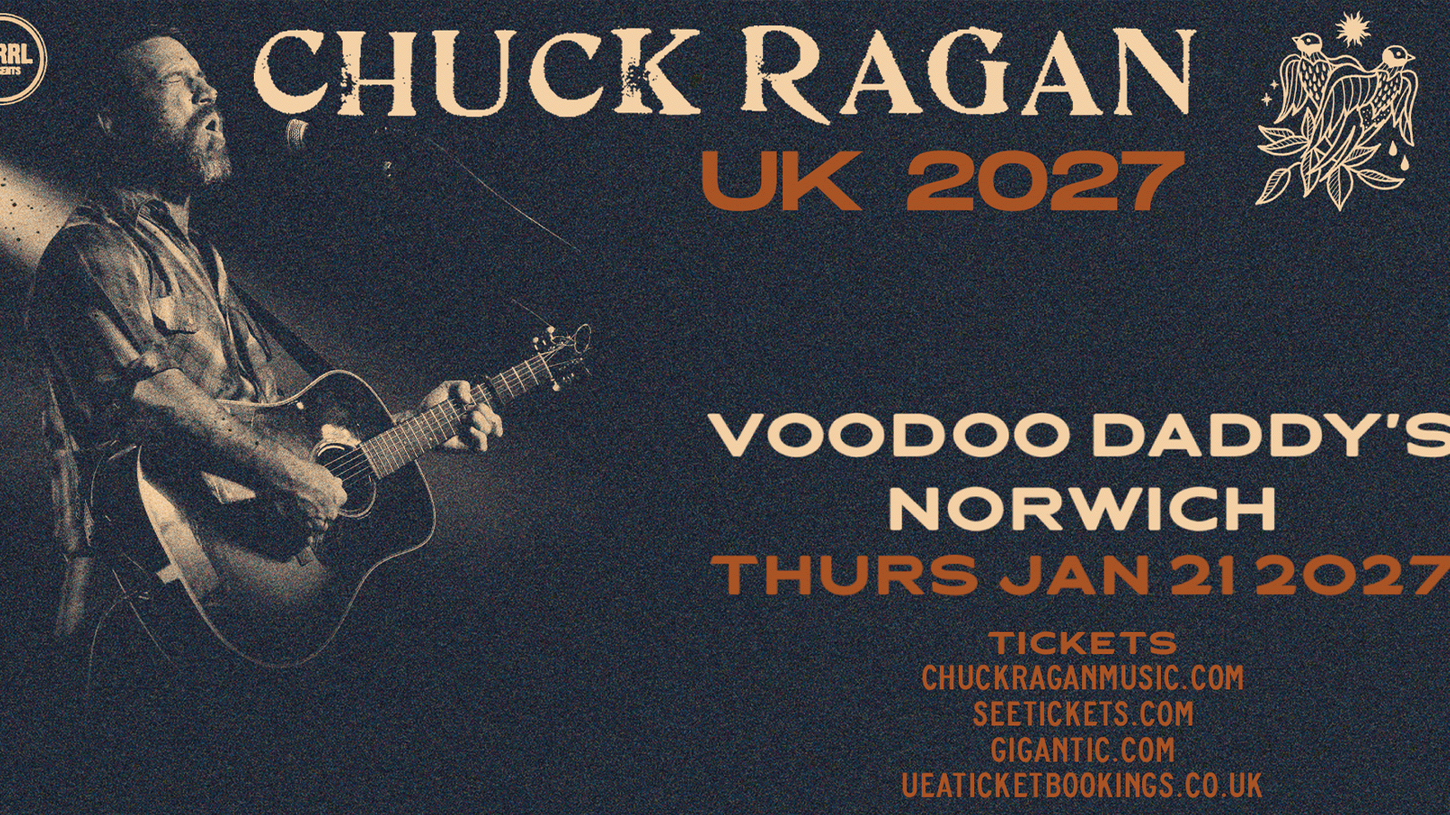 PERRL Presents: CHUCK RAGAN Plus Special Guests
