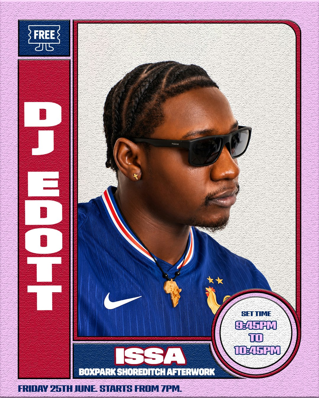 ISSA: FRIDAY AFTERWORK w) DJ Edott and Special Guests