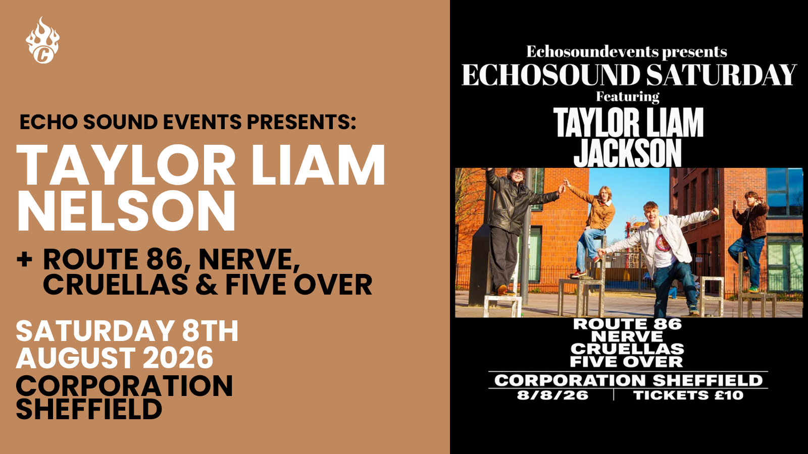 Echo Sound Events Presents: Taylor Liam Jackson