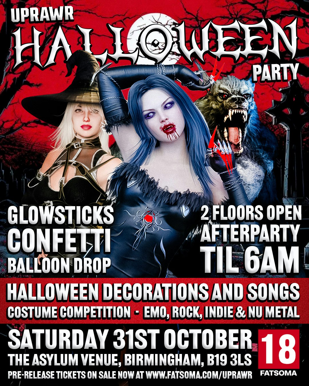 UPRAWR HALLOWEEN 2026 🎃 👻 🦇 🕸️