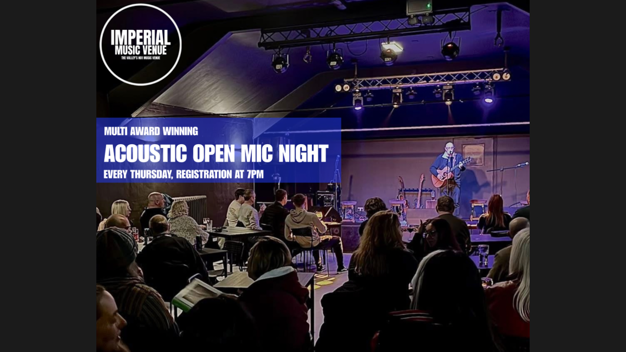 [FREE ENTRY] ACOUSTIC OPEN MIC NIGHT