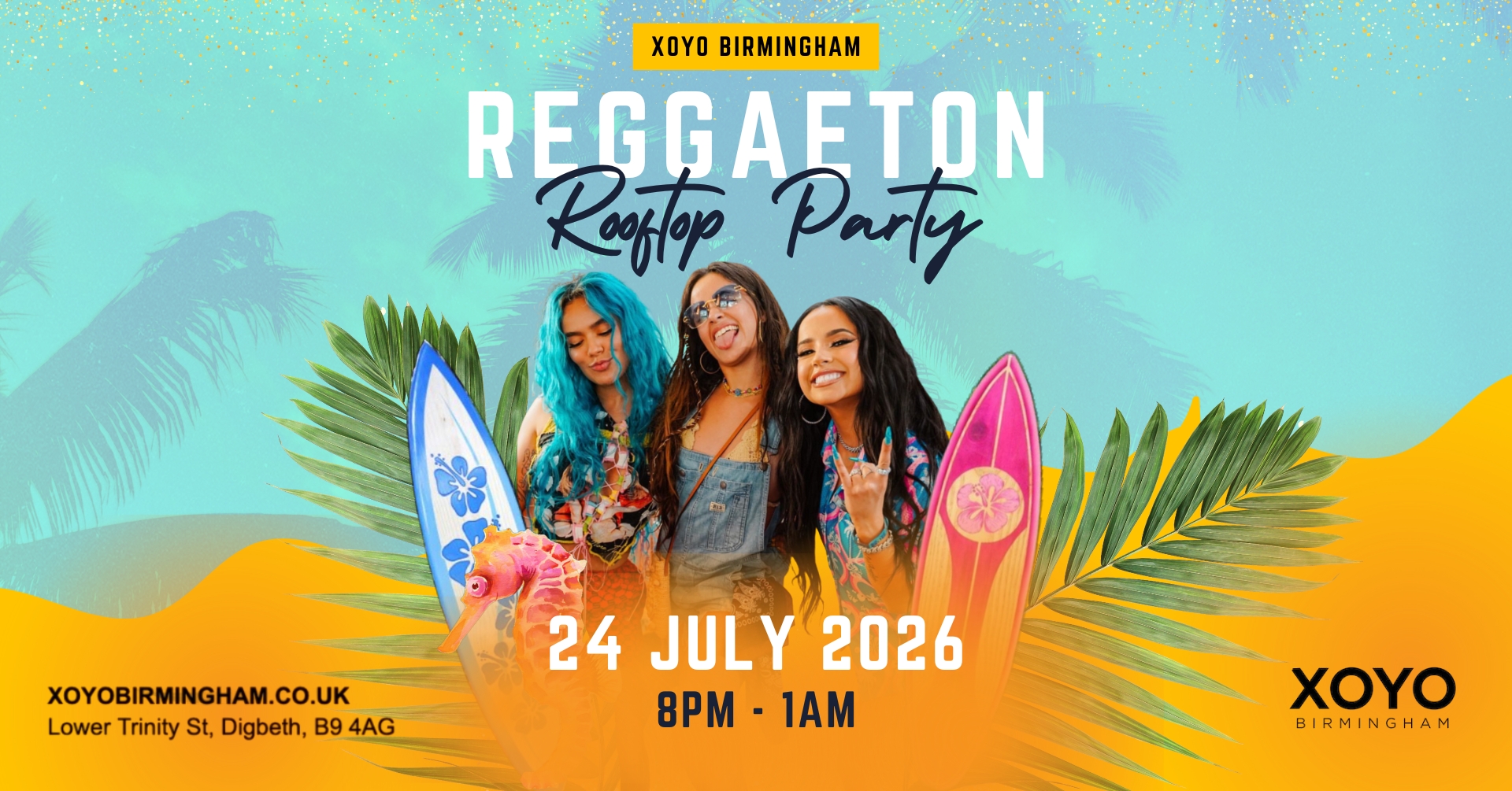 Reggaeton Rooftop Party (Birmingham)
