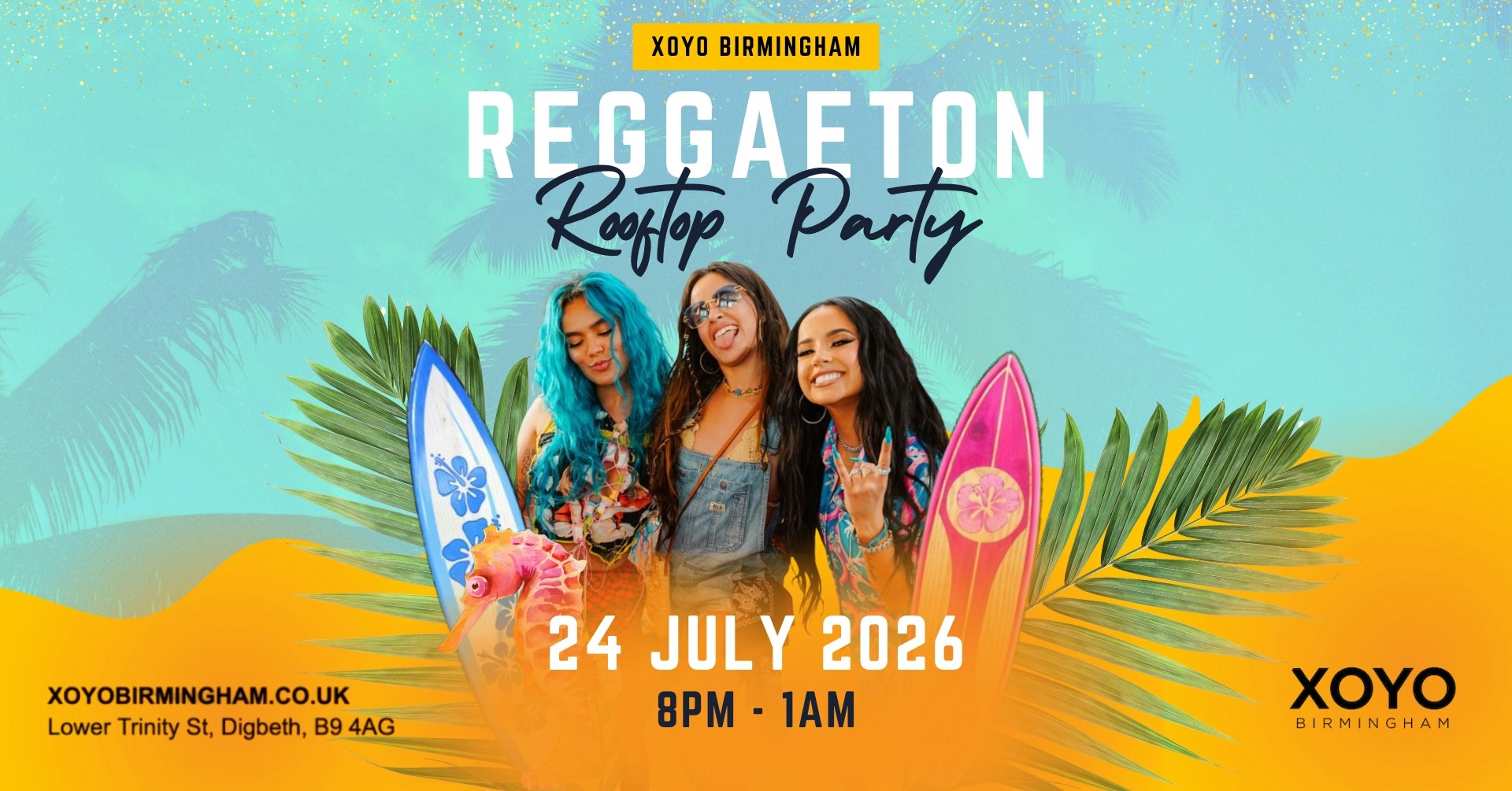 Reggaeton Rooftop Party (Birmingham)