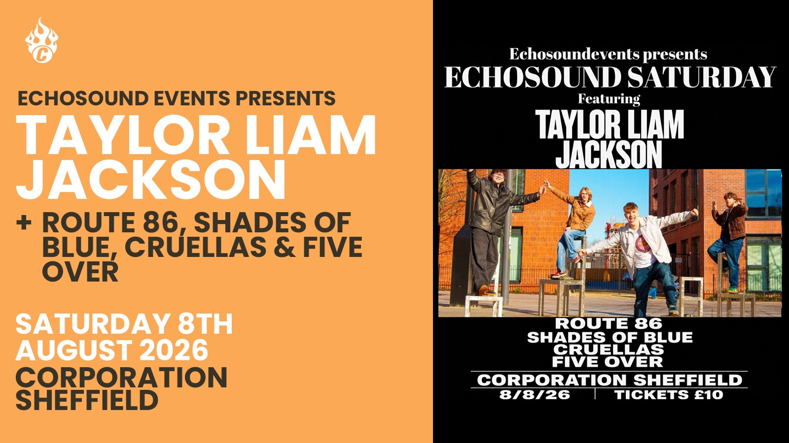 Echo Sound Events Presents: Taylor Liam Jackson