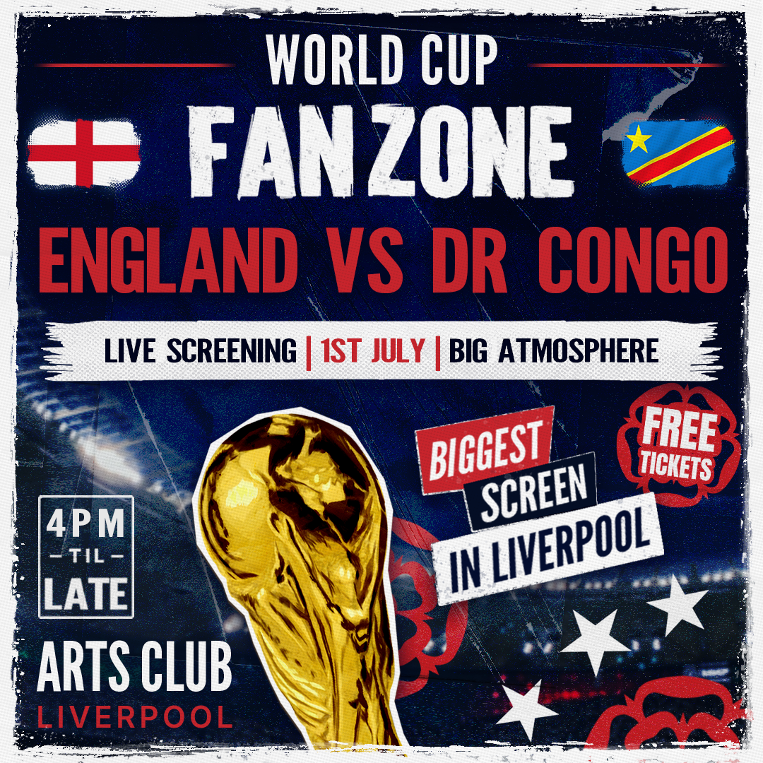 ENGLAND VS DRC – WORLD CUP FANZONE