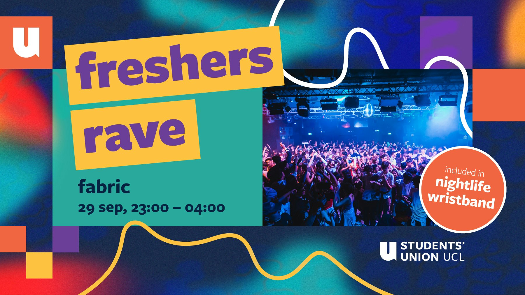 The UCL Freshers Rave 2026 at fabric 🔊