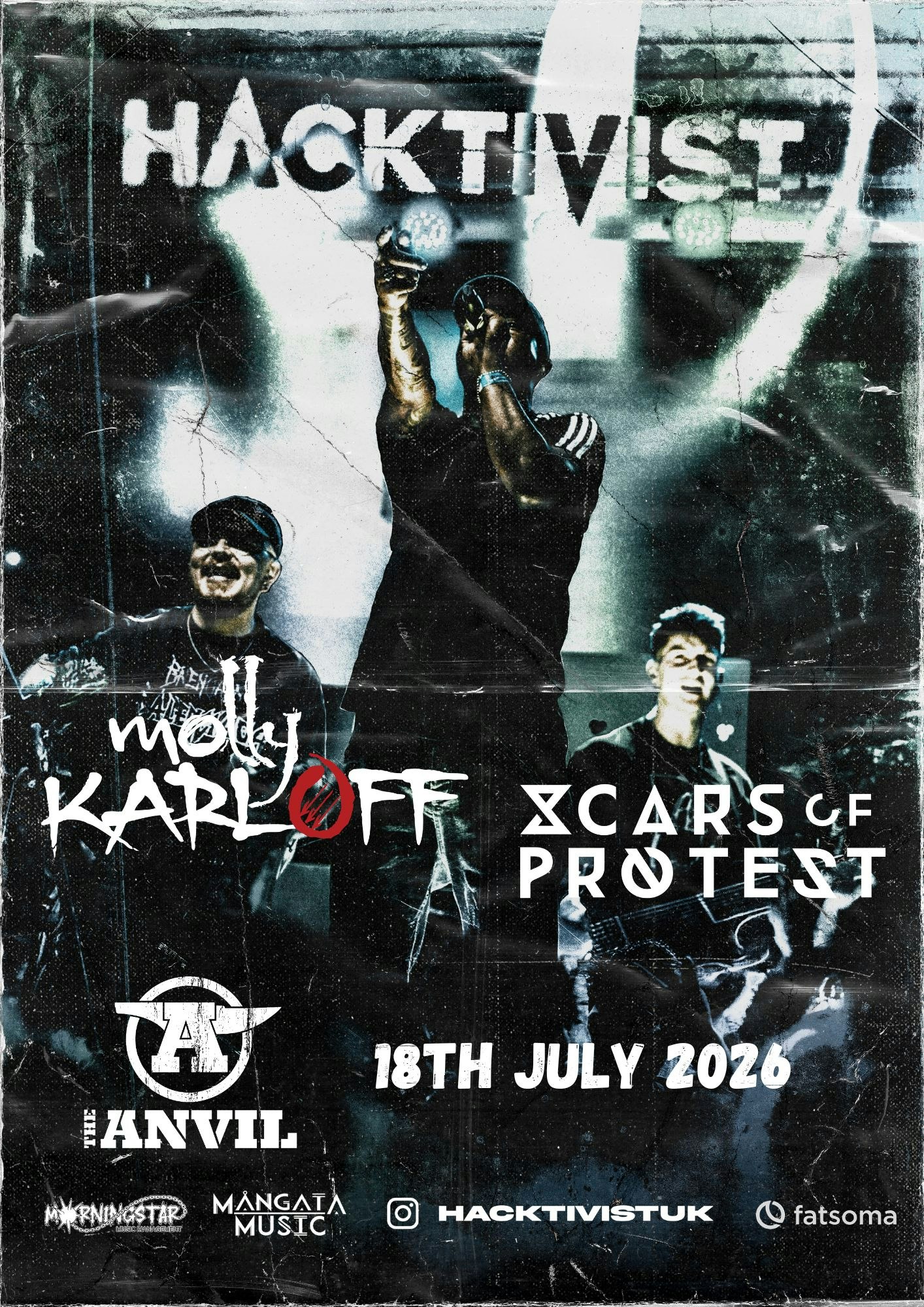 Hacktivist // Molly karloff // Scars of Protest