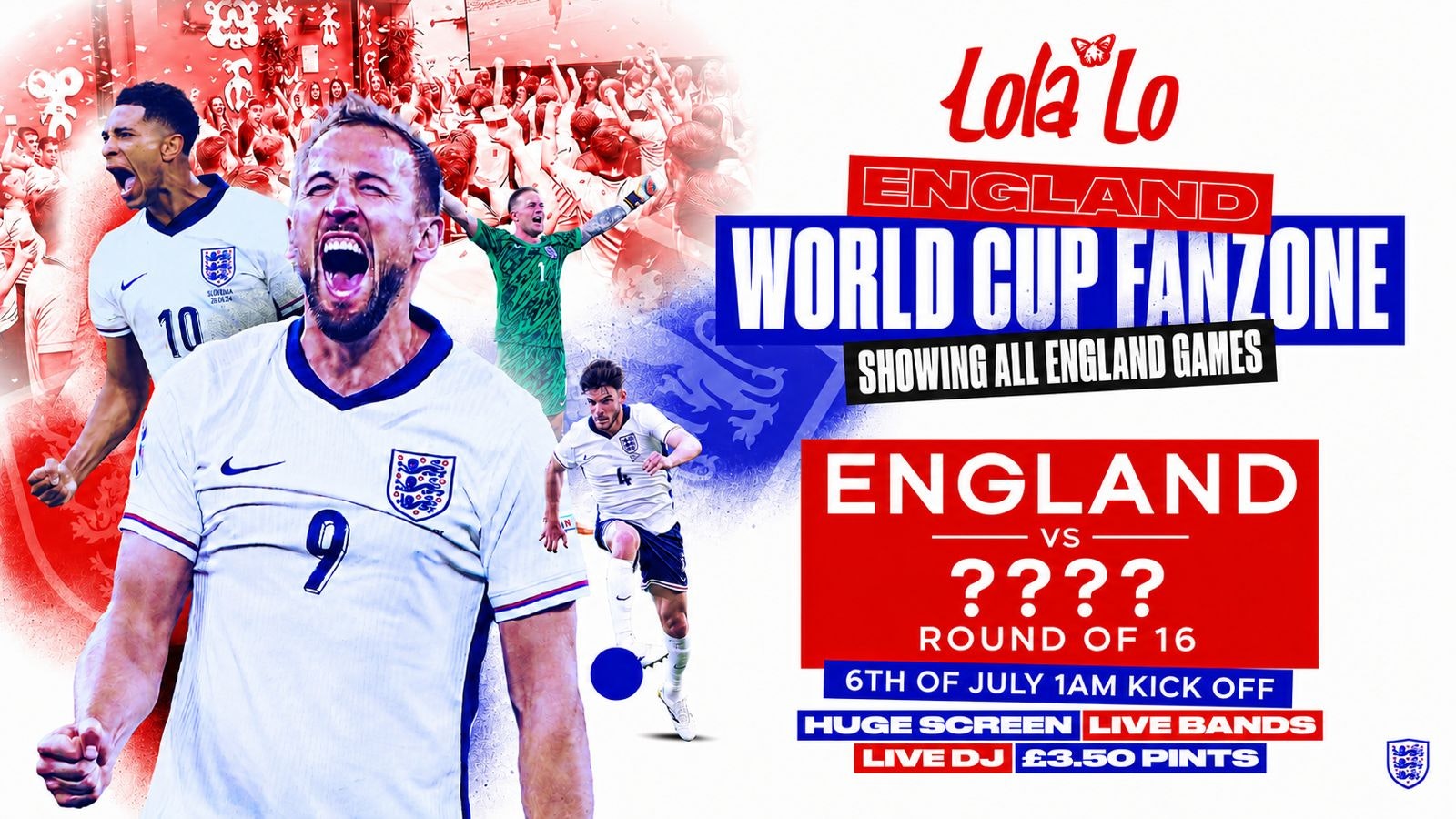 ENGLAND VS MEXICO🇲🇽 WORLD CUP FAN ZONE⚽️🏆