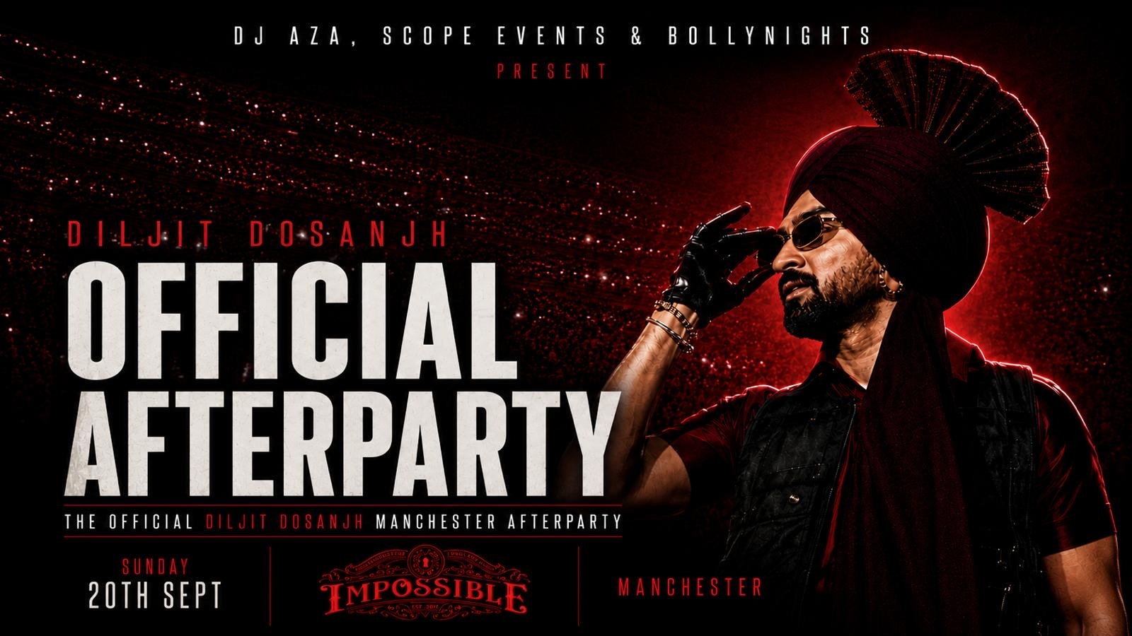 DILJIT DOSANJH OFFICIAL CONCERT AFTER PARTY