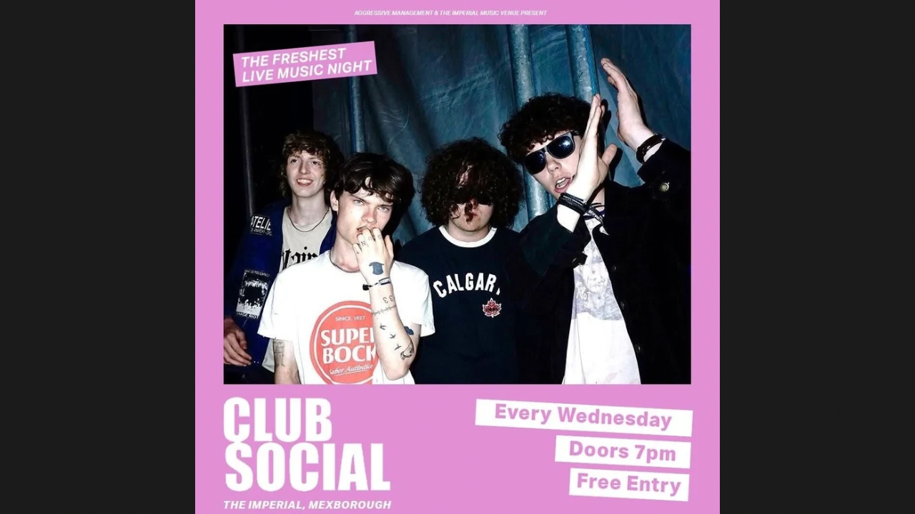 [FREE ENTRY] CLUB SOCIAL