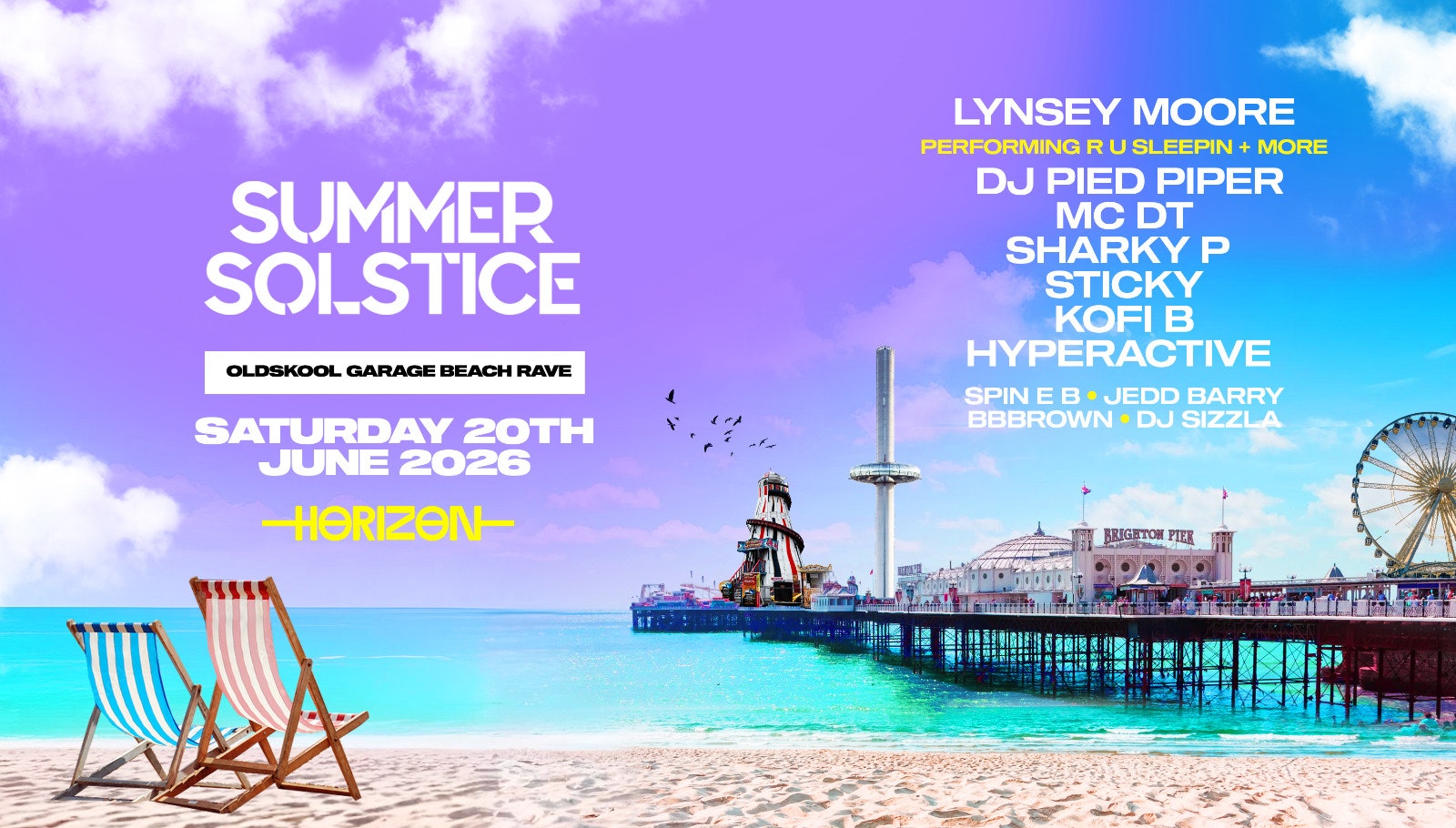 Summer Oldskool Garage Beach Rave – Brighton [TICKETS SELLING FAST!]