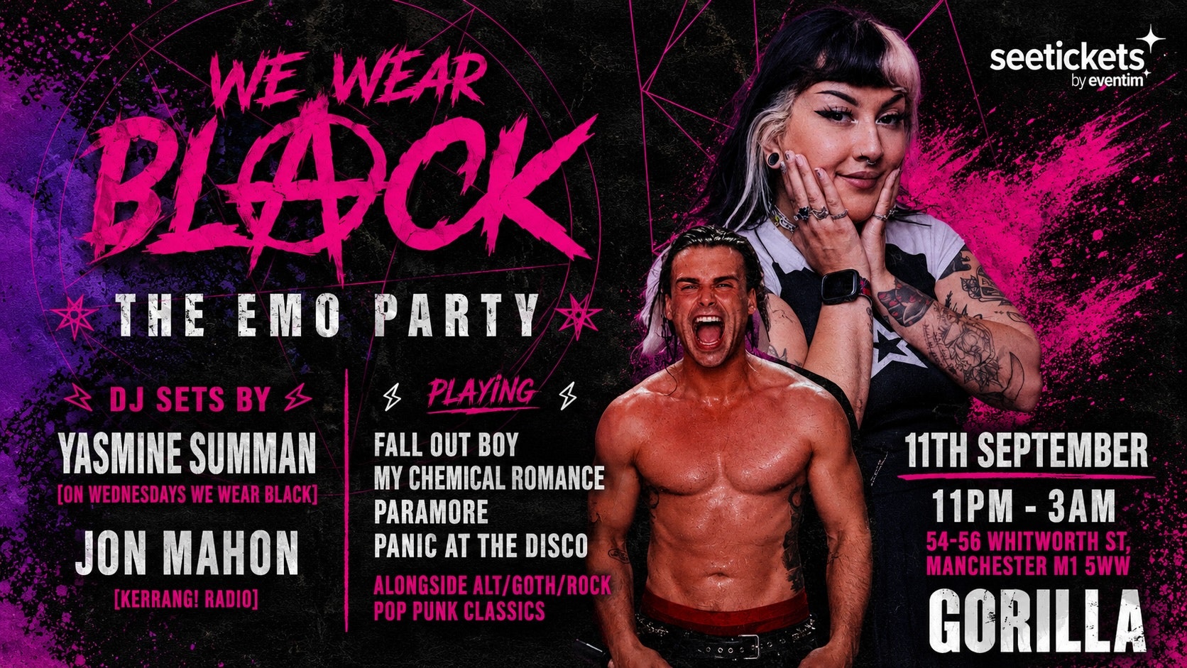 WE WEAR BLACK: THE EMO CLUB NIGHT