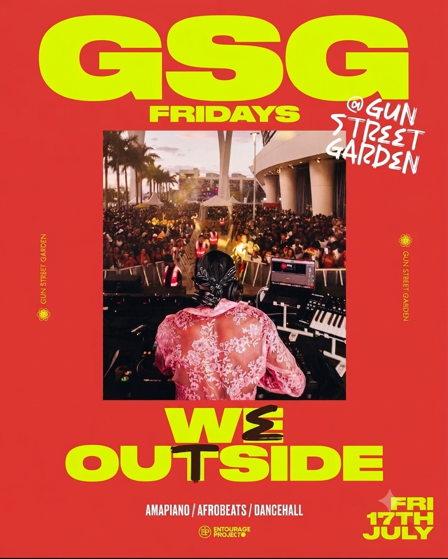 GSG FRIDAYS: WE OUTSIDE⭐️