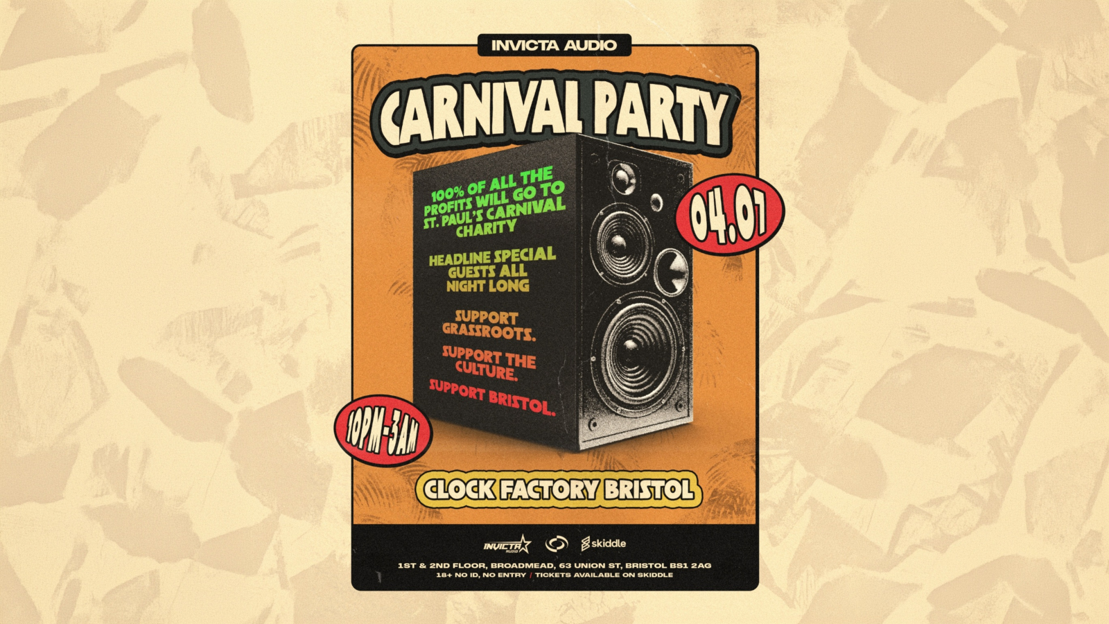 Invicta Audio Carnival Party [Charity Fundraiser]