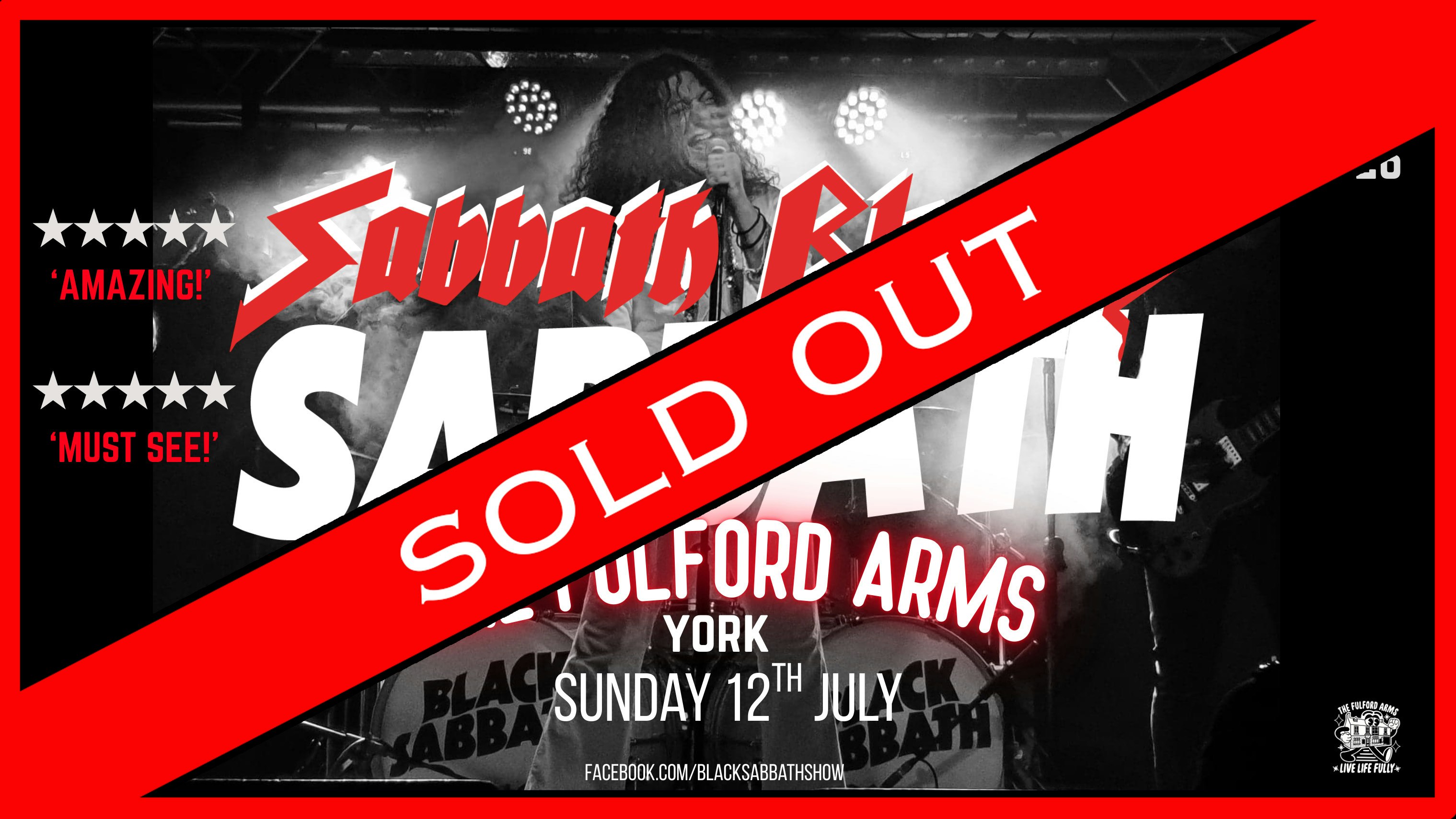 (SOLD OUT) SABBATH BLOODY SABBATH