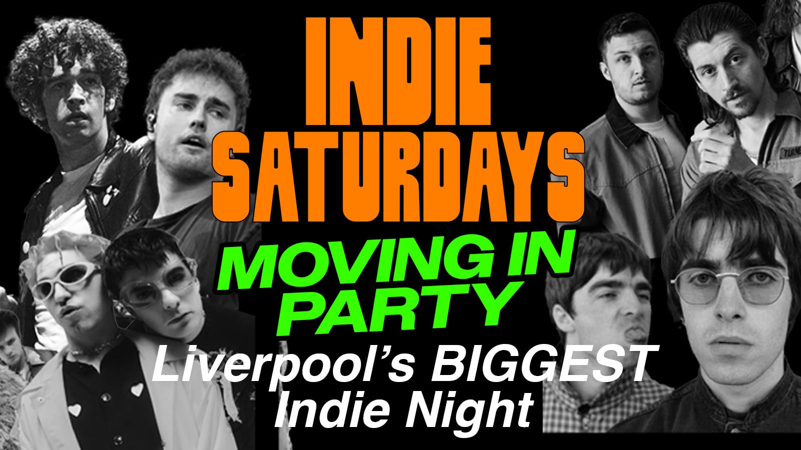 💥 INDIE SATURDAYS 💥 MOVING IN PARTY AT TUNNEL (beneath Heebies on Seel Street – £5 DOUBLE VODKA & MIXER – OPEN UNTIL 6AM