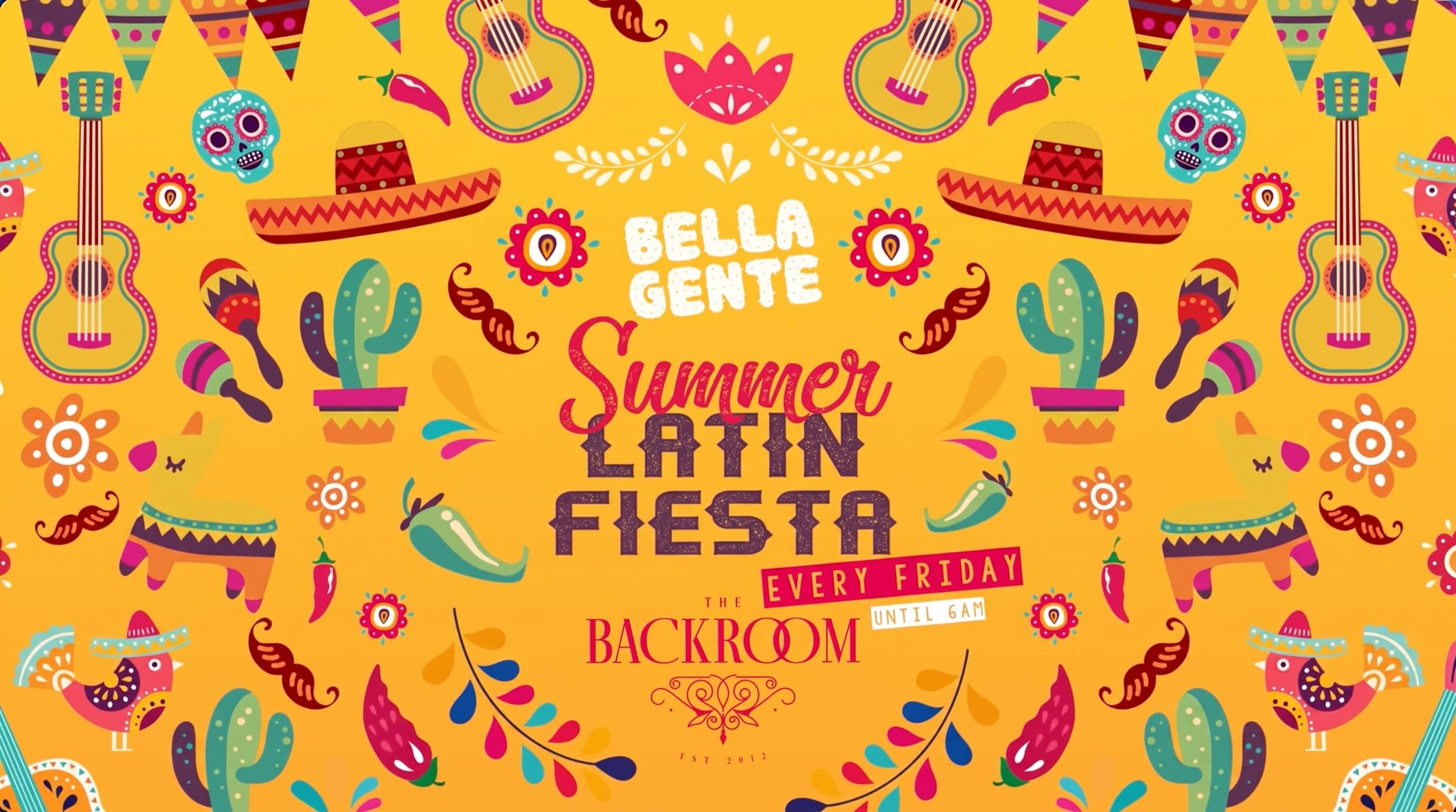 💃 Leeds’ Friday Fiesta x Bella Gente :: Reggaeton vs RnB & Hip Hop @ The Backroom