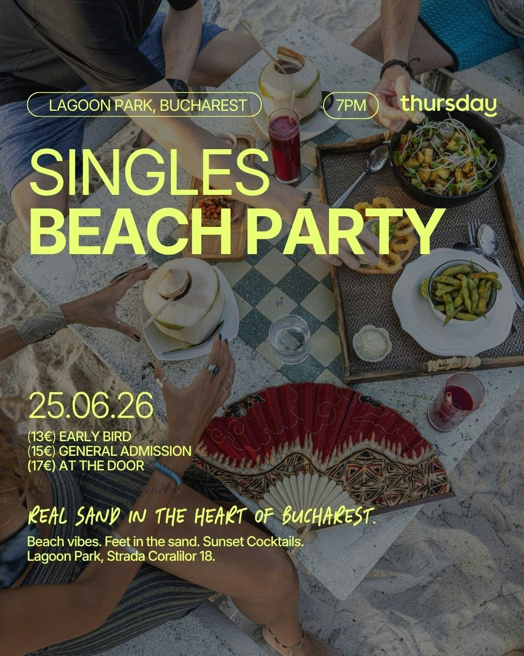 THURSDAY | LAGOON BEACH PARTY |  BUCHAREST