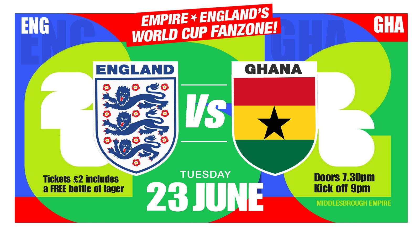 England vs. Ghana (LIVE)