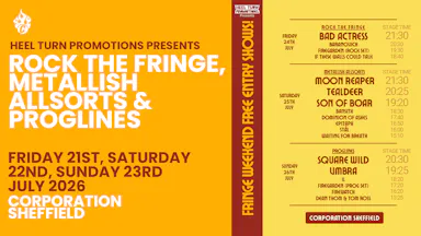Rock the Fringe, Metallish Allsorts and Proglines — Corporation