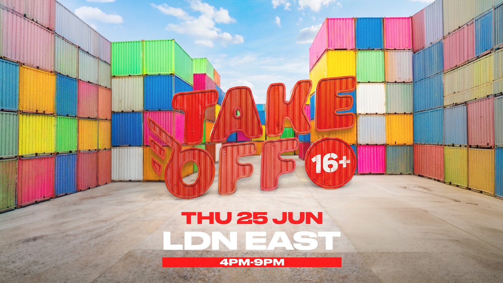 Take Off 16+ 🪩 End Of Exams Open Air Rave 🪩 Ldn East