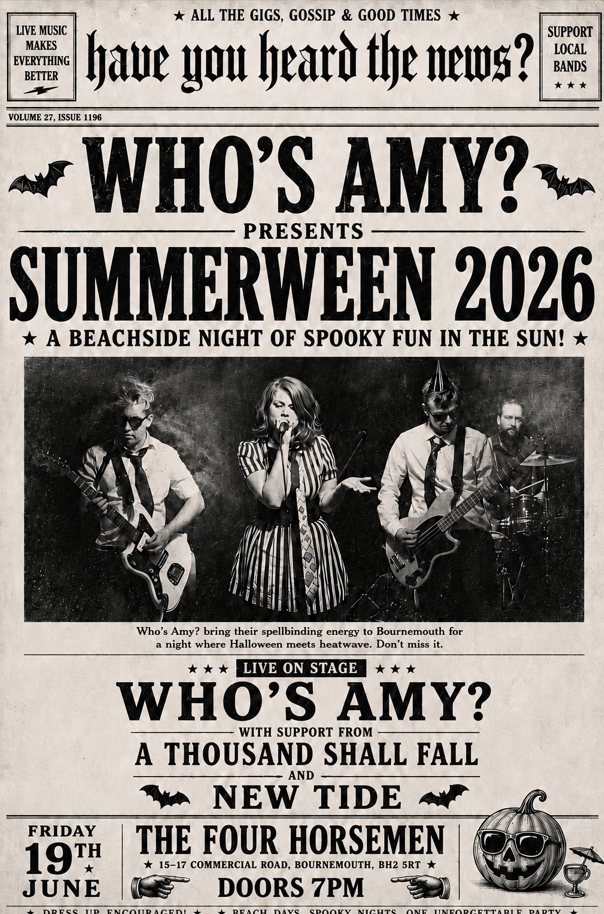 Who’s Amy? Presents… SUMMERWEEN