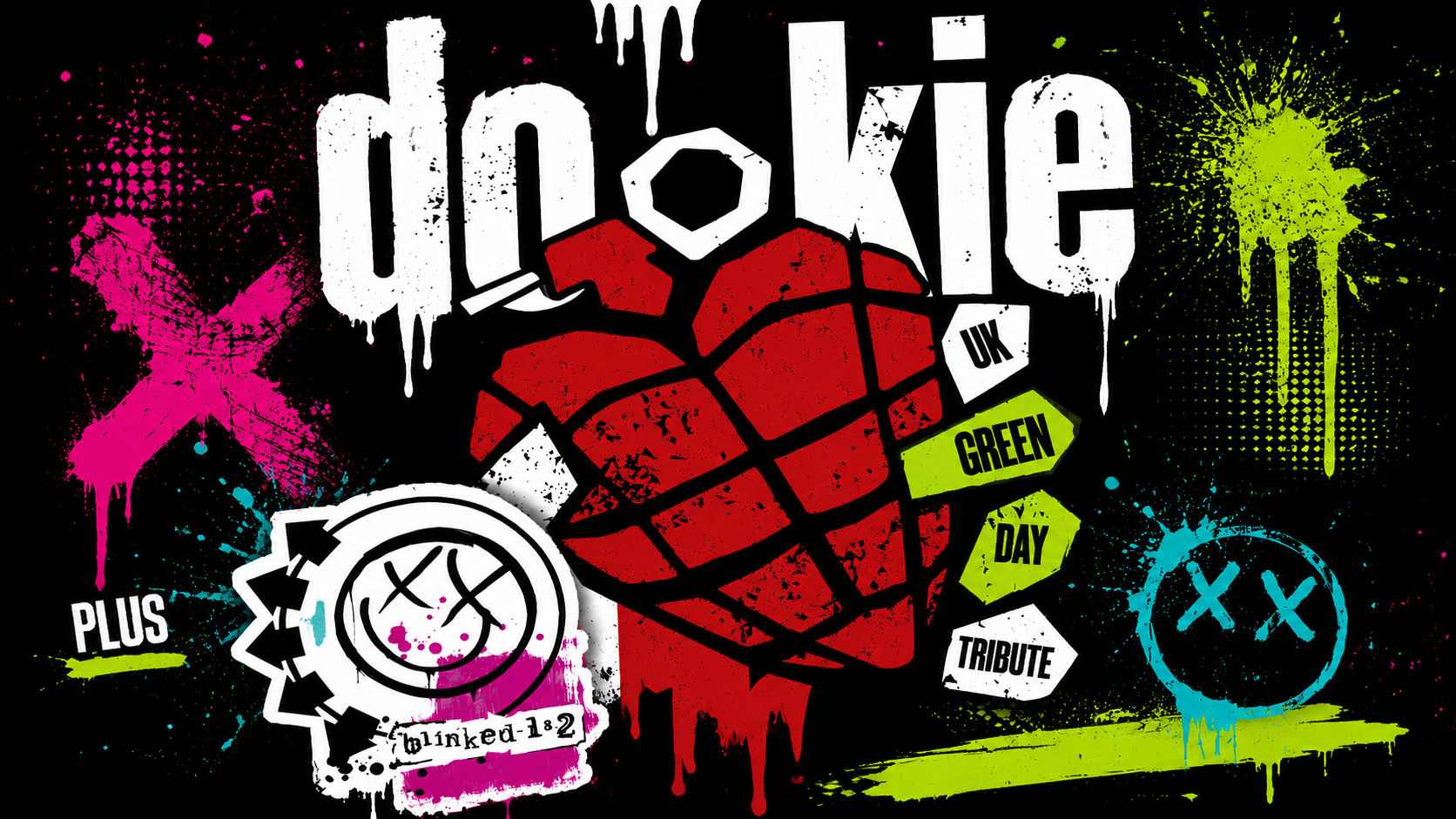 🎸 GREEN DAY NIGHT starring No.1 tribute Dookie + BLINKED 182