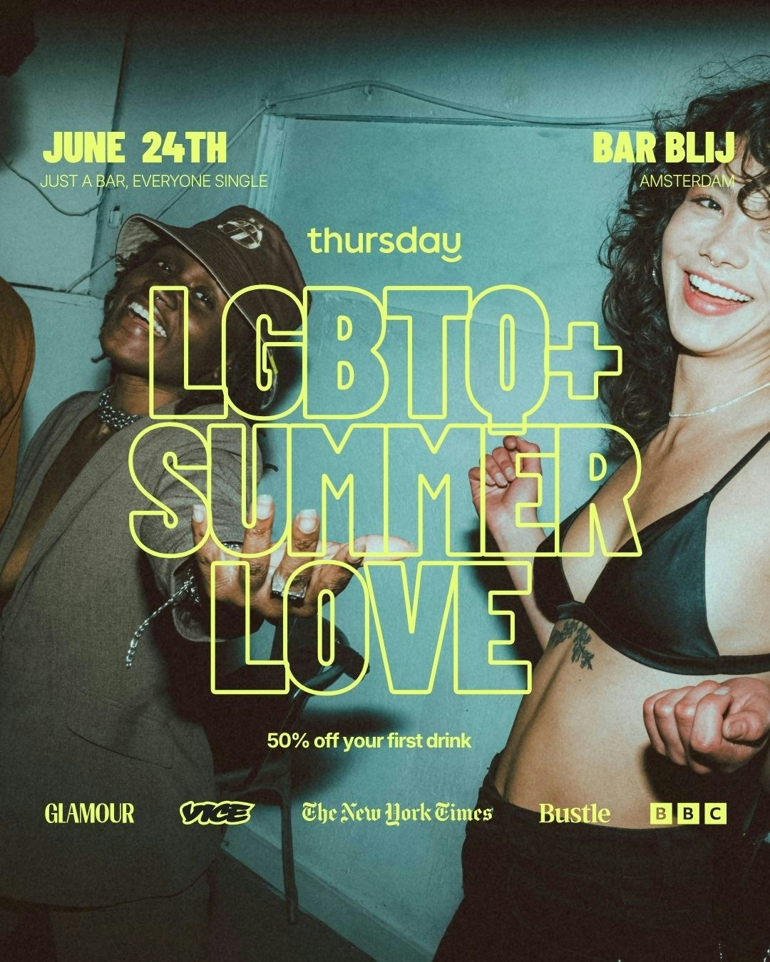 Wednesday | LGBTQ+ Summer Love | Bar Blij