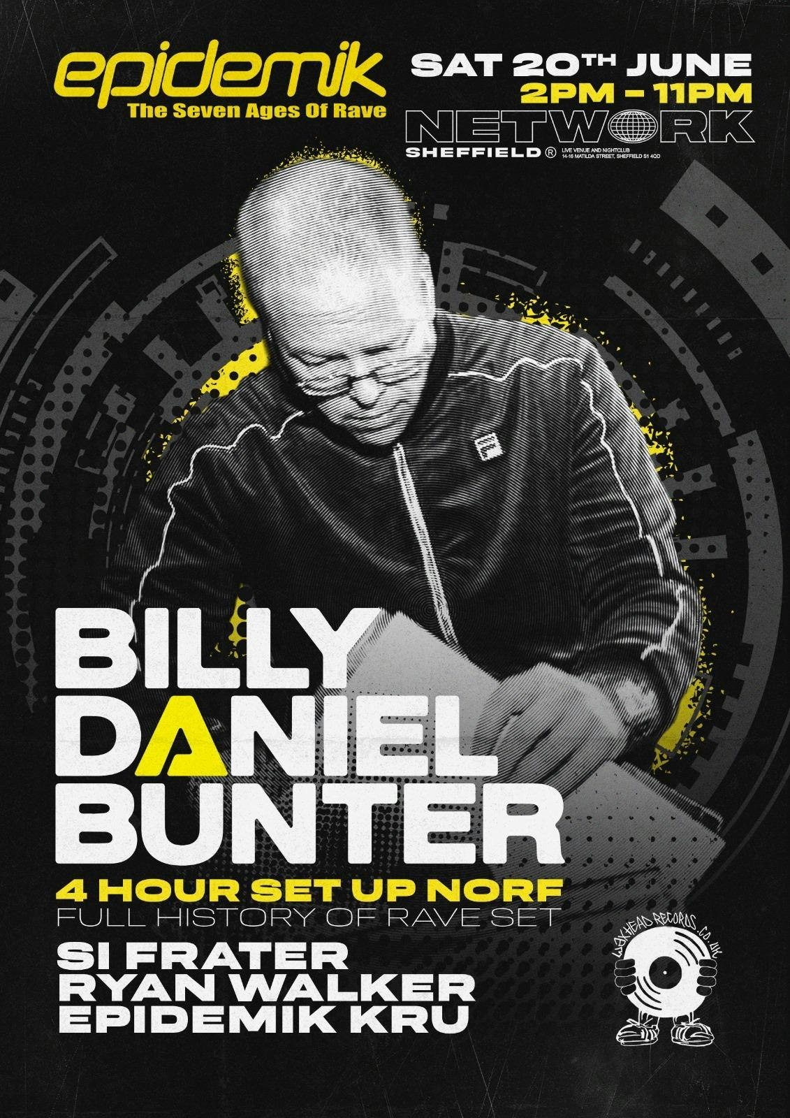 BILLY DANIEL BUNTER UP NORF