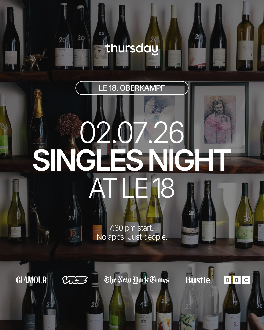 Thursday | Wine Bar | Oberkampf