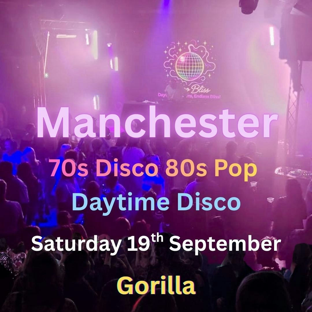 Disco Bliss – 70s Disco 80 Pop – Day party