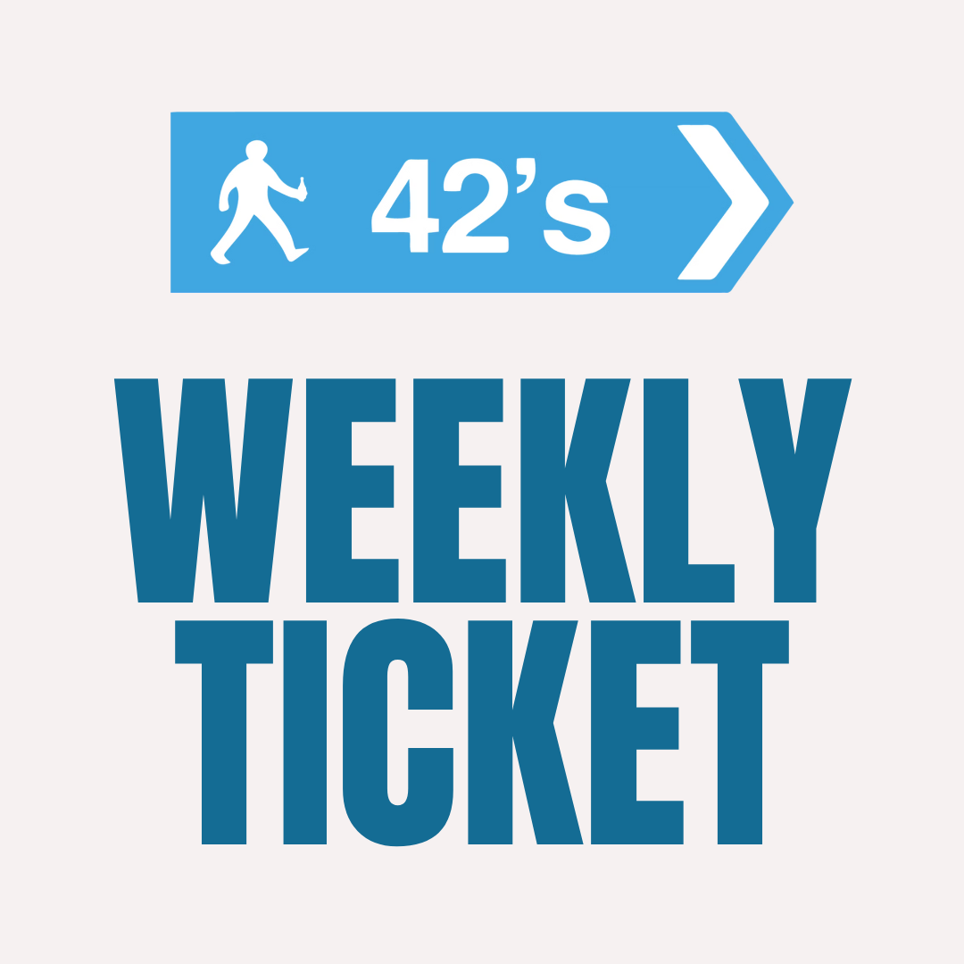 Weekly Ticket (entry to all events in the week)