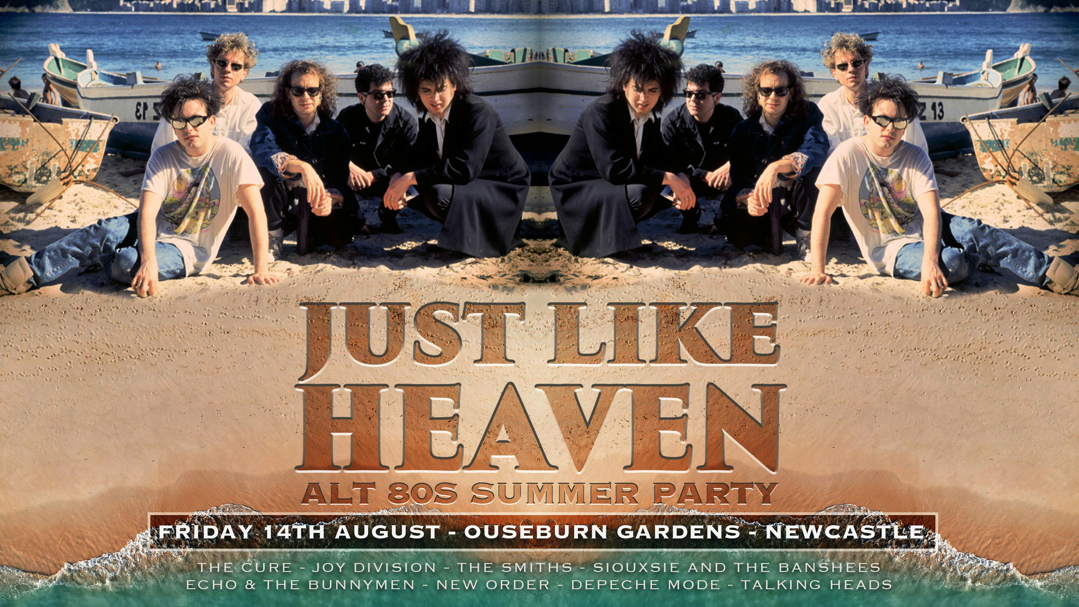 Just Like Heaven: Alt 80’s Summer Terrace Party (Newcastle)