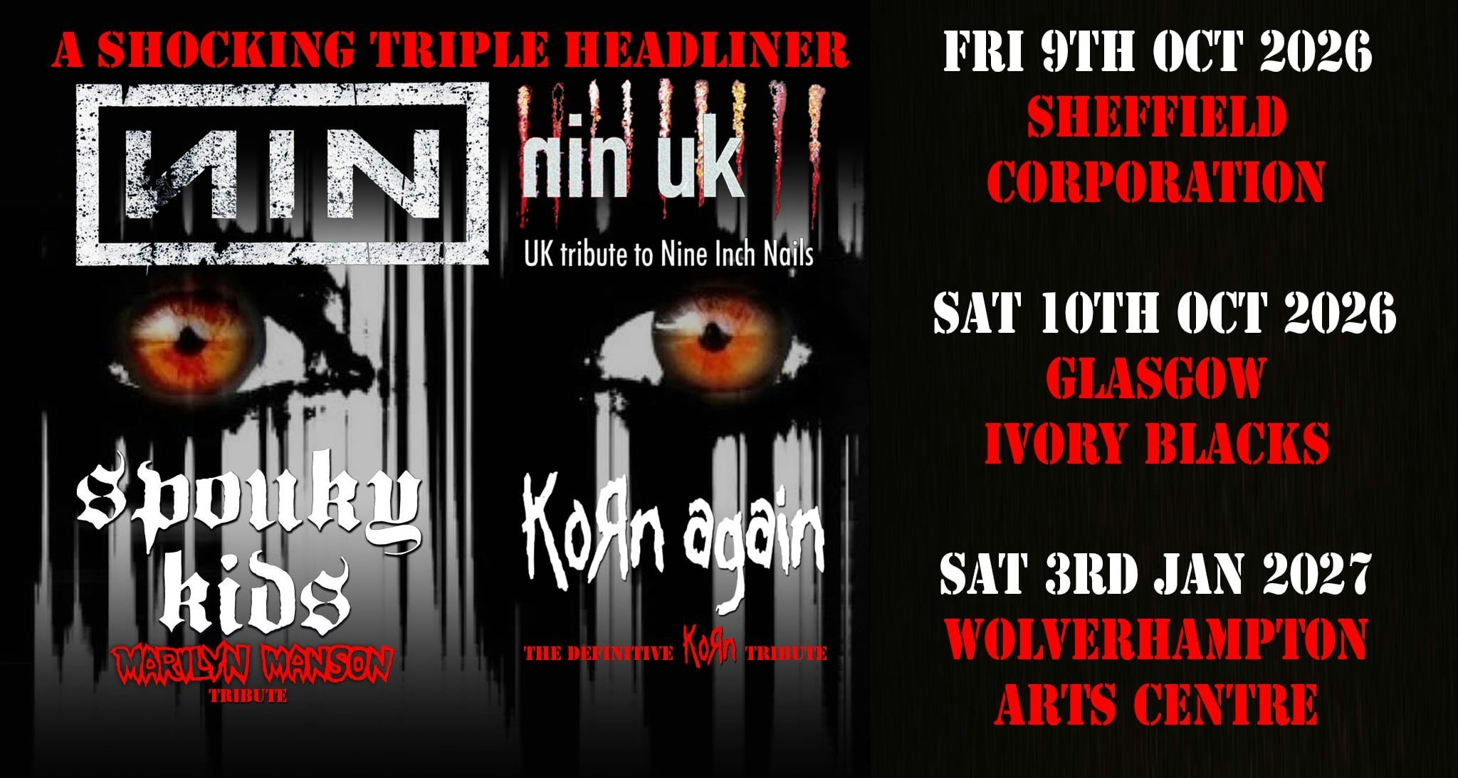 Stigmata Promotions Present A Shocking Triple Headliner!