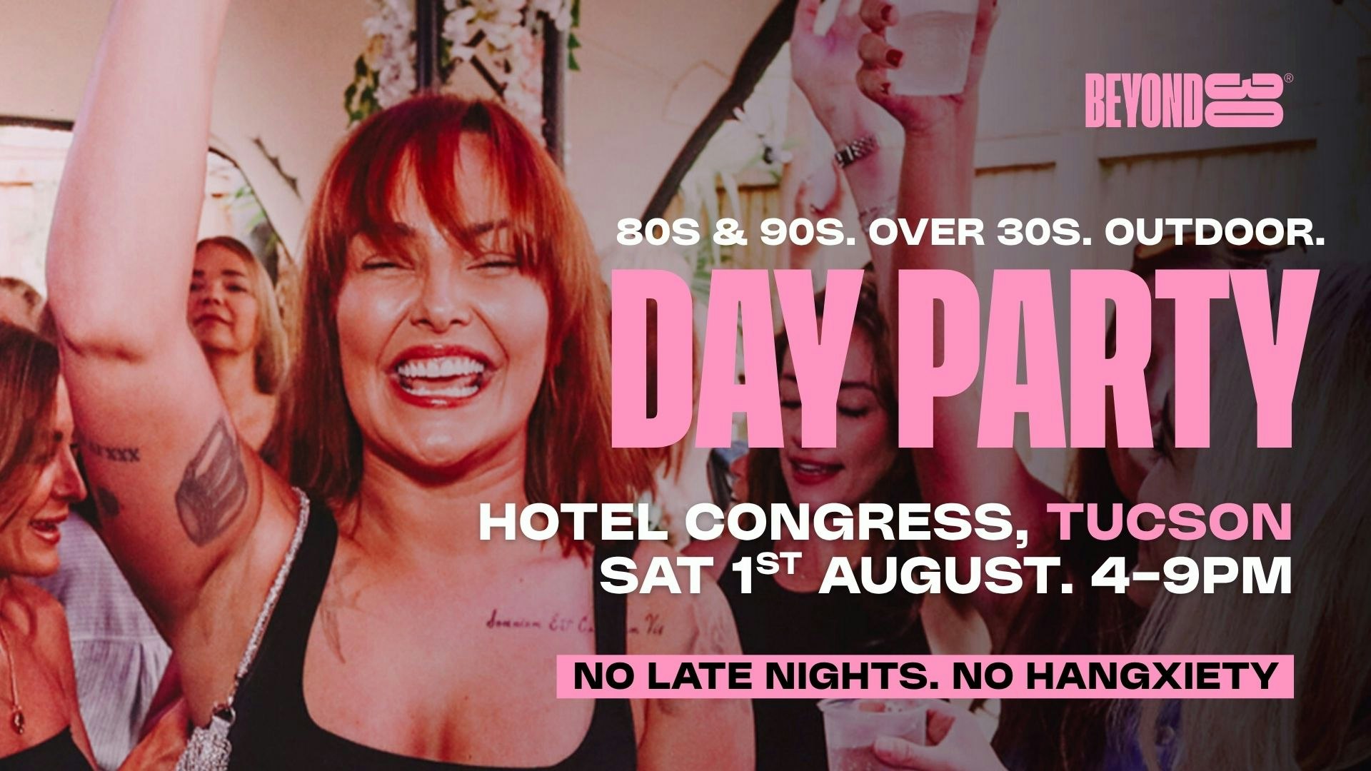 80s & 90s Daytime Clubbing for Over 30s – TUSCON🕺🏽