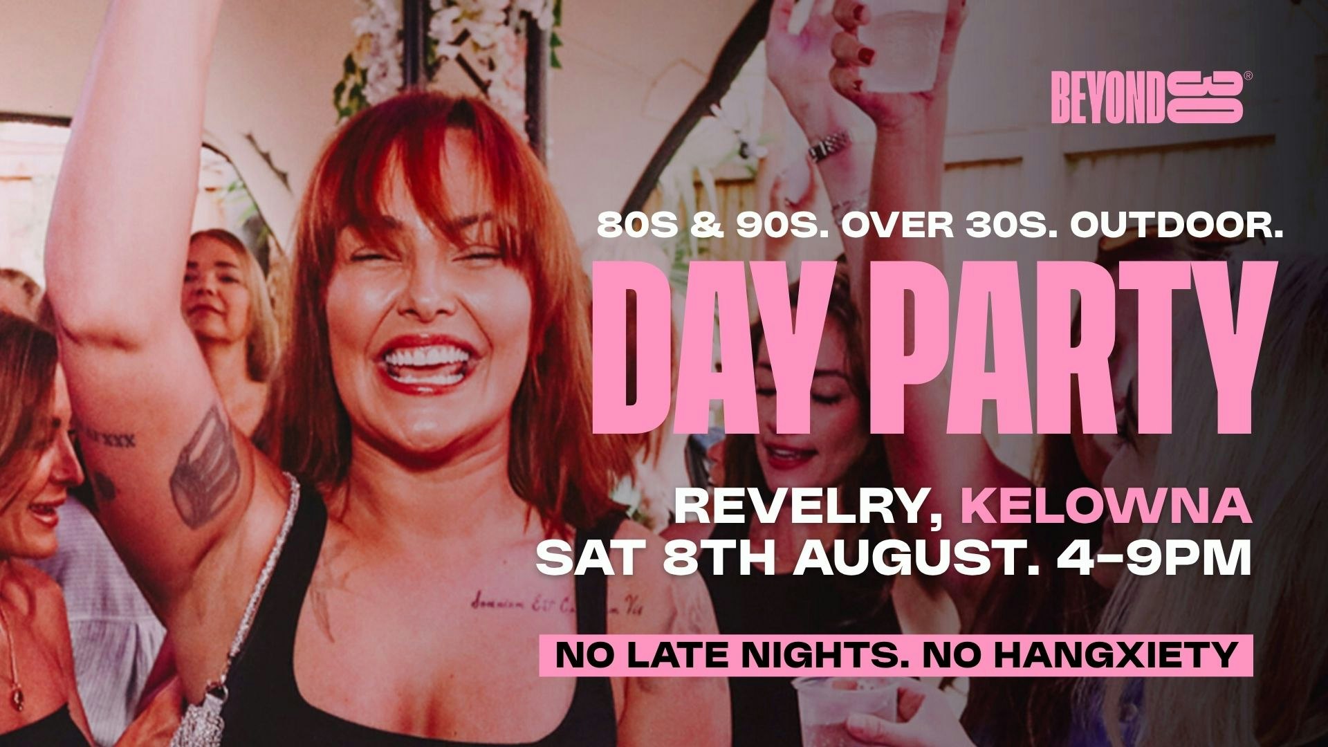 80s & 90s Over 30s Daytime Clubbing – KELOWNA🕺🏽