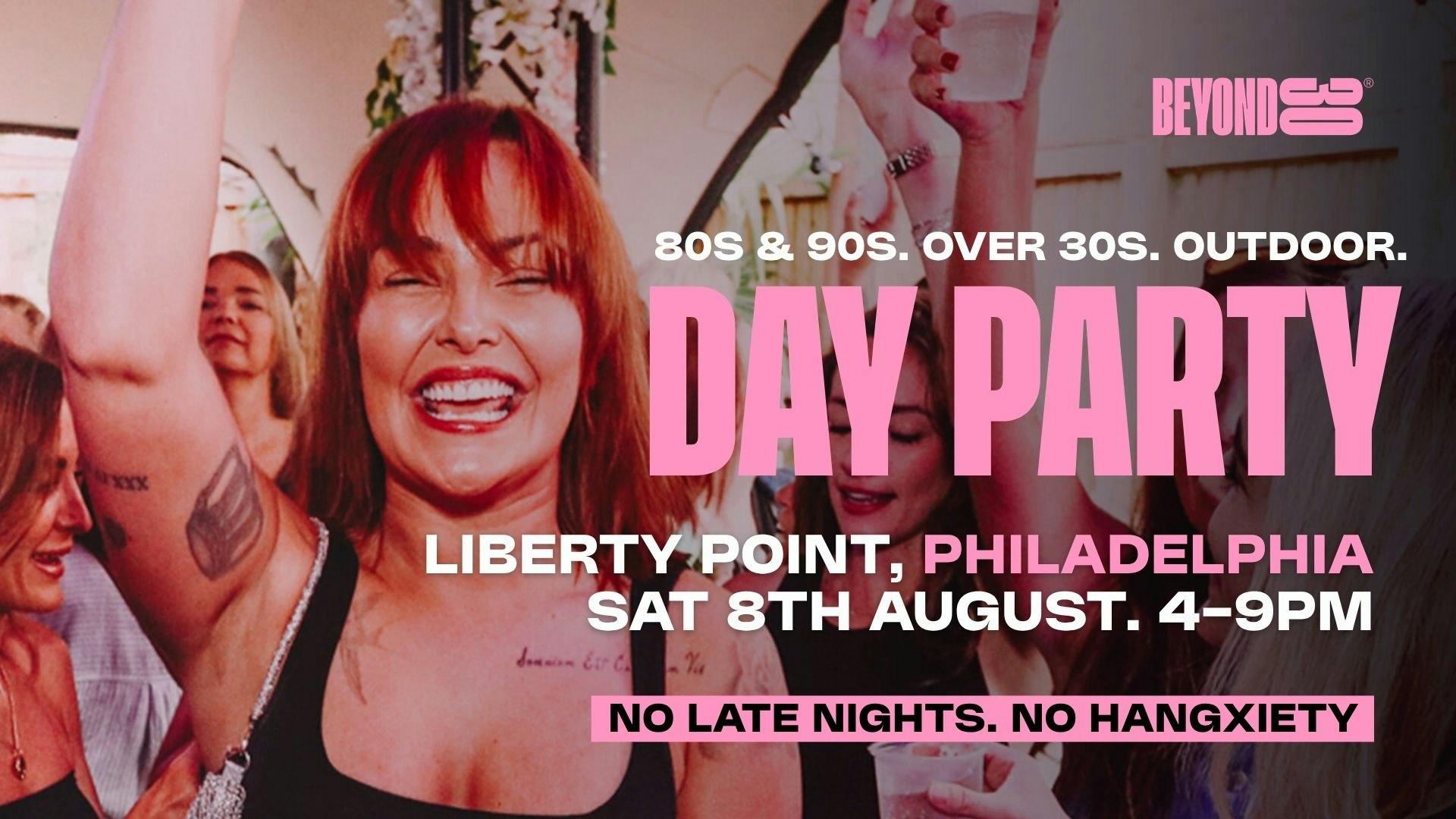 80s & 90s Over 30s Daytime Clubbing – PHILADELPHIA🕺🏽