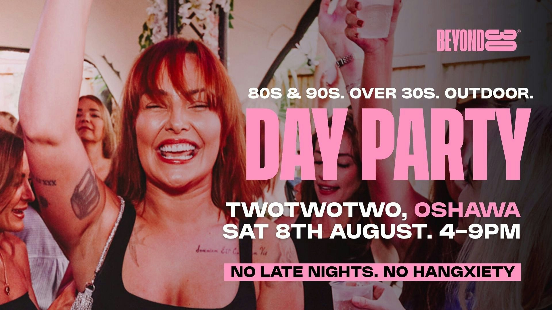 80s & 90s Over 30s Daytime Clubbing – OSHAWA🕺🏽