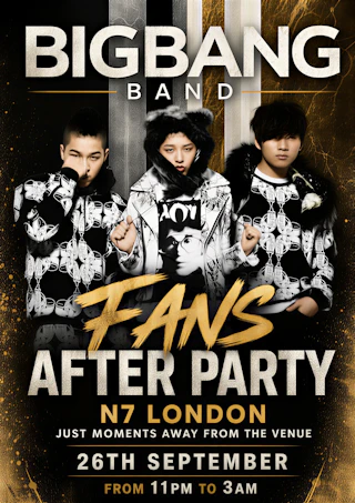 BIGBANG FANS AFTER-PARTY