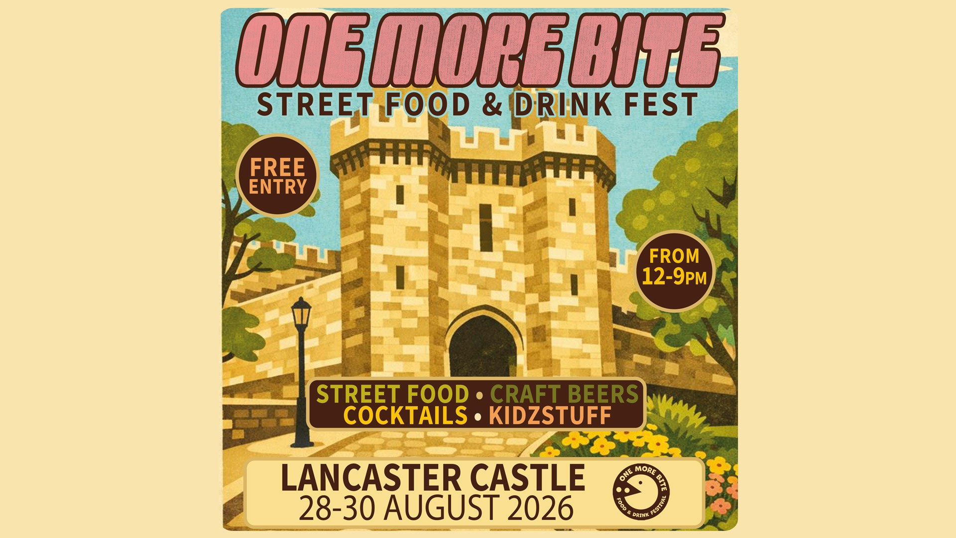 One More Bite – Food & Drink Festival at Lancaster Castle