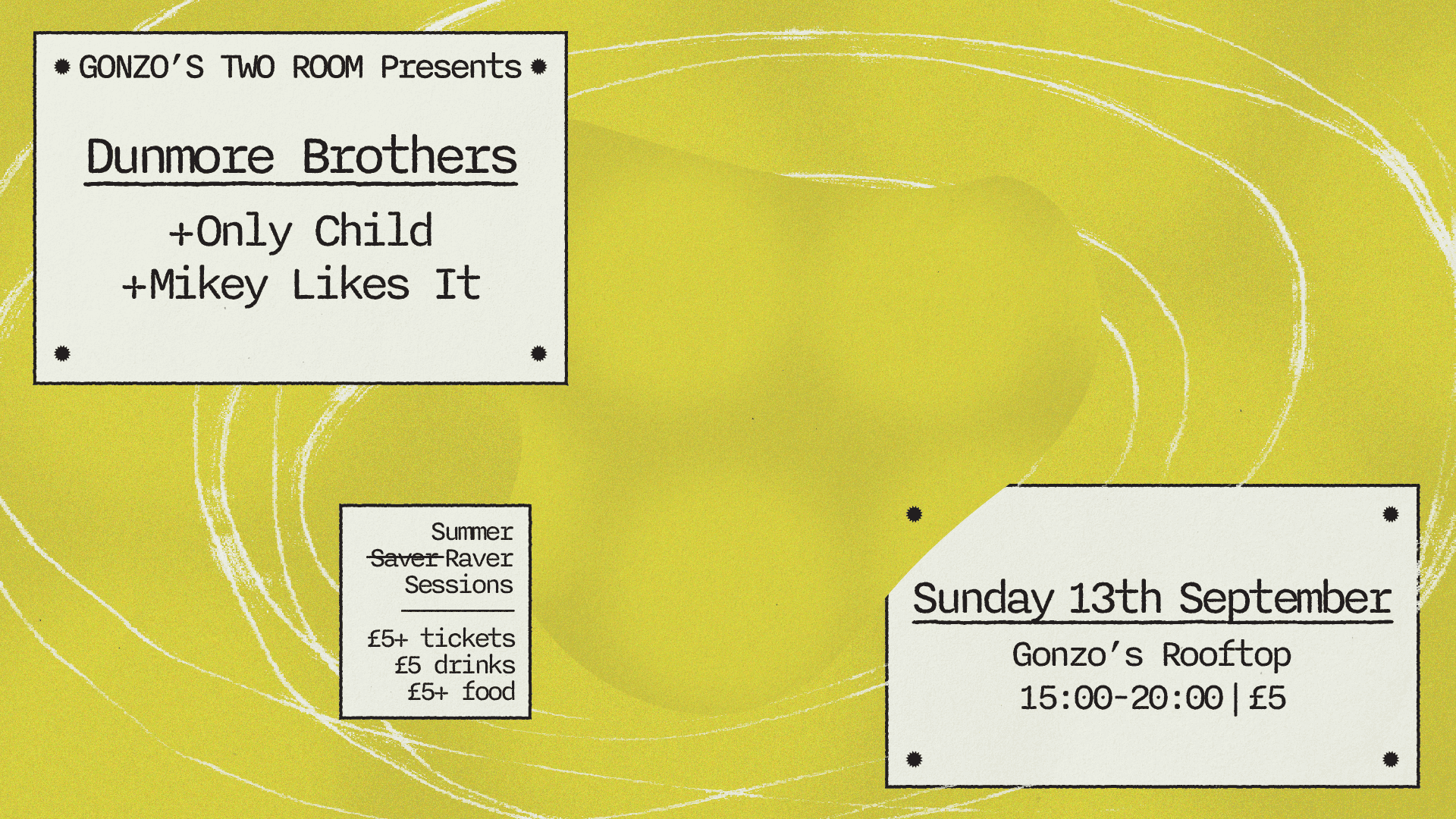 Rooftop Sunday Session w Dunmore Brothers (Summer Closing)
