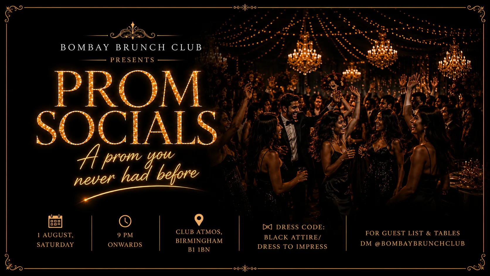 PROM SOCIALS | A Prom You Never Had Before at Club Atmos, Birmingham on 1st Aug