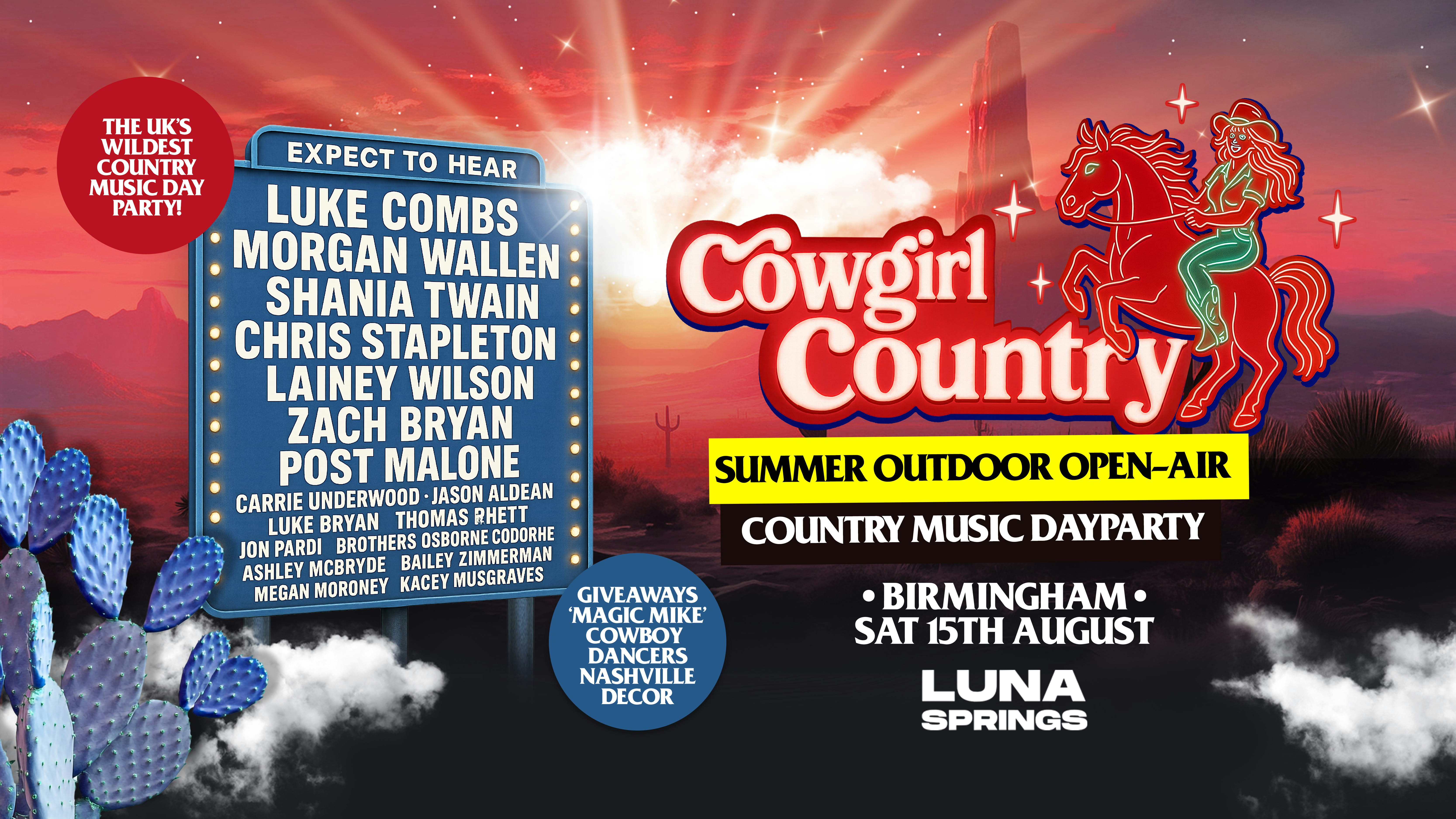 Cowgirl Country – Birmingham – 🤠 Country Music Dayparty!