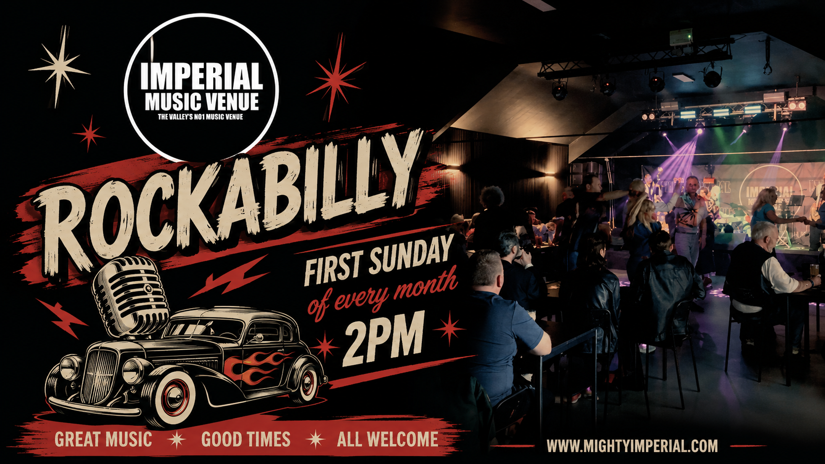 [FREE ENTRY] TOMBSTONE BUZZARDS – ROCKABILLY
